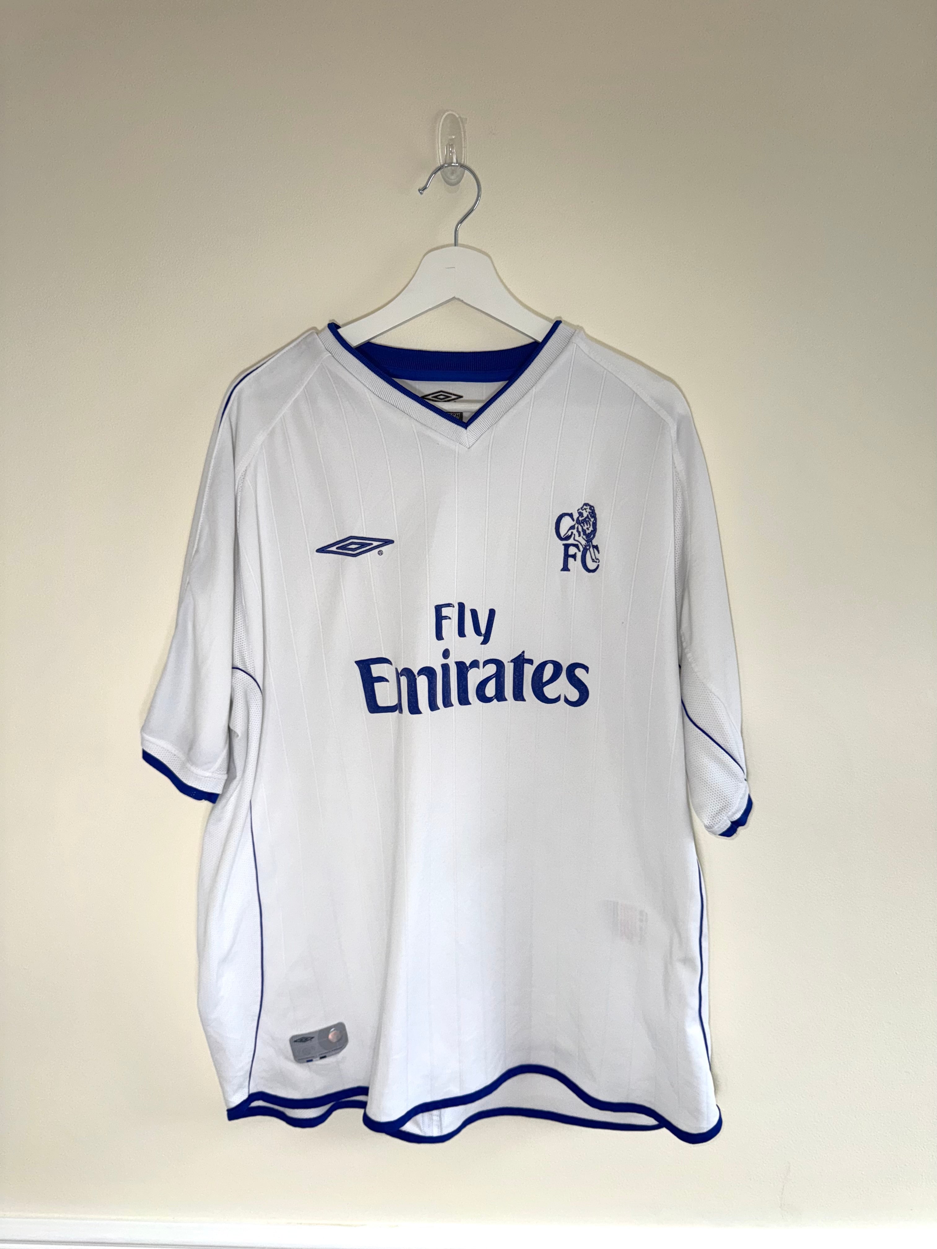 Chelsea 2001/02 Away Shirt XL (8.5/10)