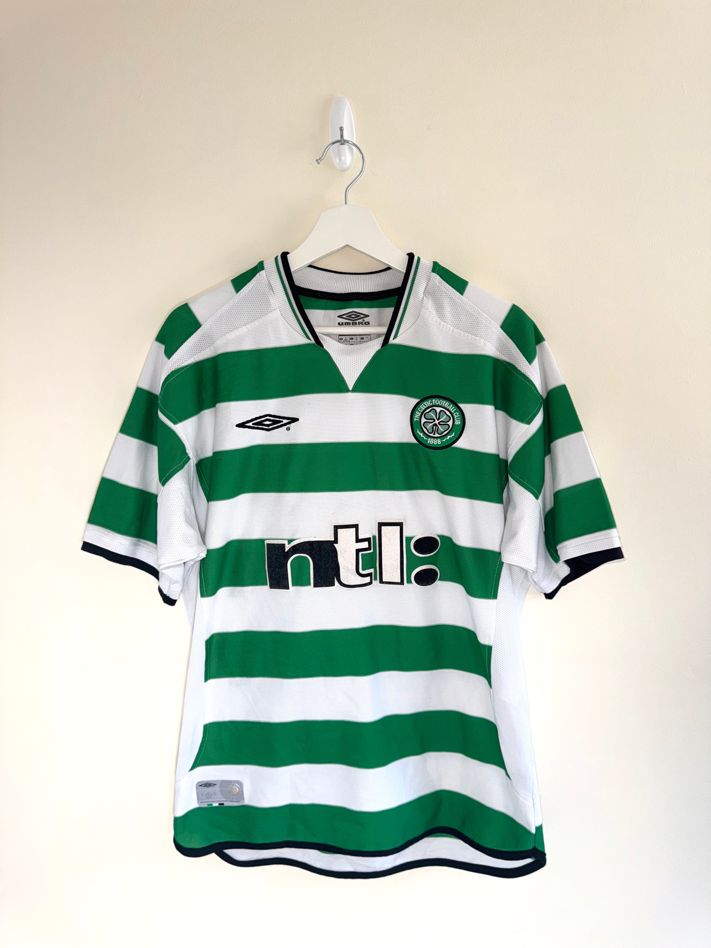Celtic 2001/03 Home Shirt M (8/10)