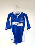 Everton 2000/02 Home Shirt M (8/10)