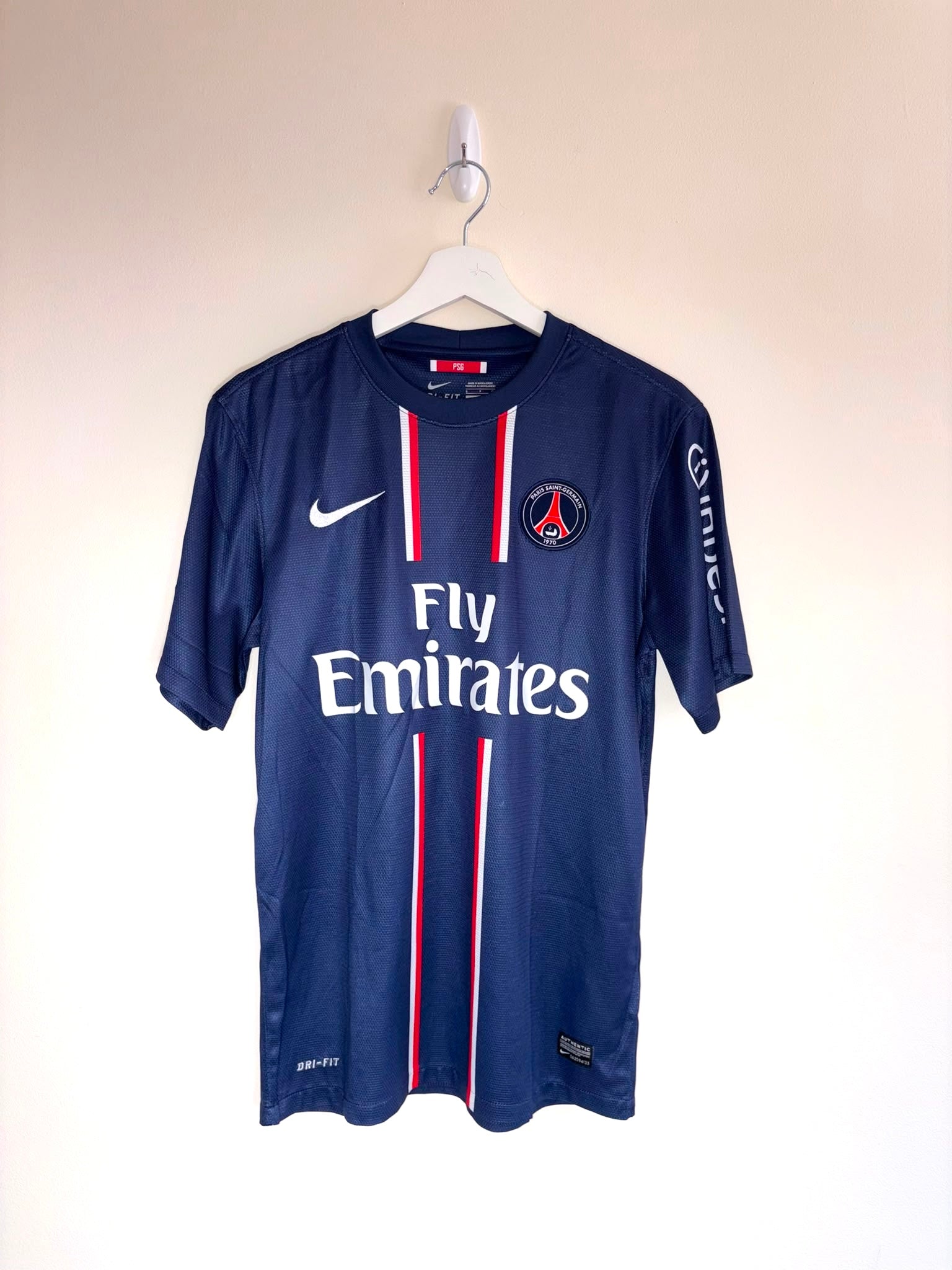 Paris Saint Germain 2012/13 Home Shirt *LAVEZZI* S (8/10)