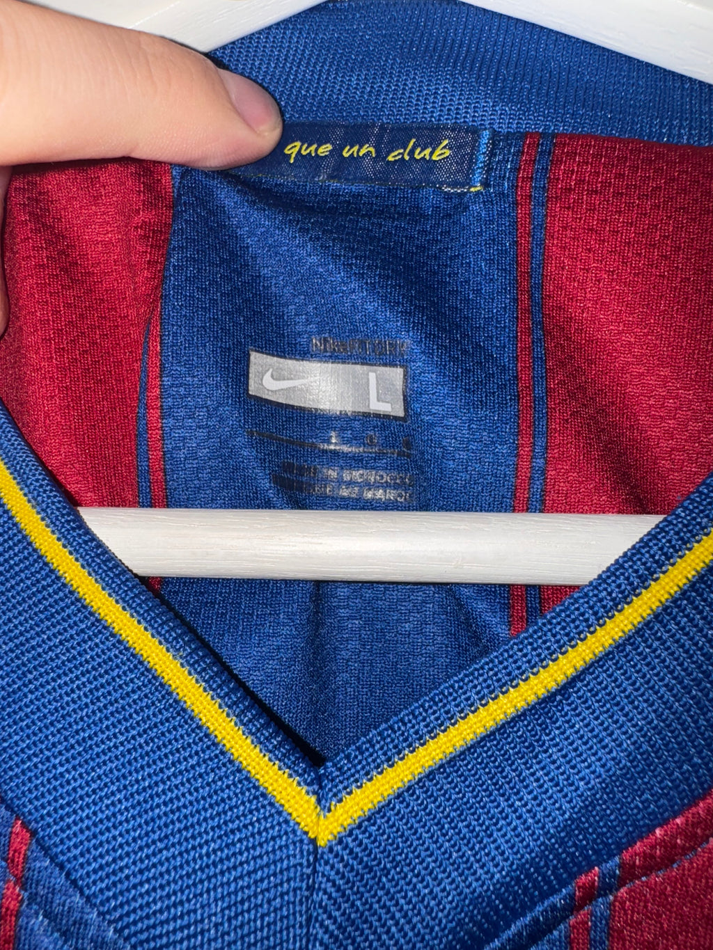 FC Barcelona 2009/10 Home Football Shirt *IBRAHIMOVIC* Large (8/10)