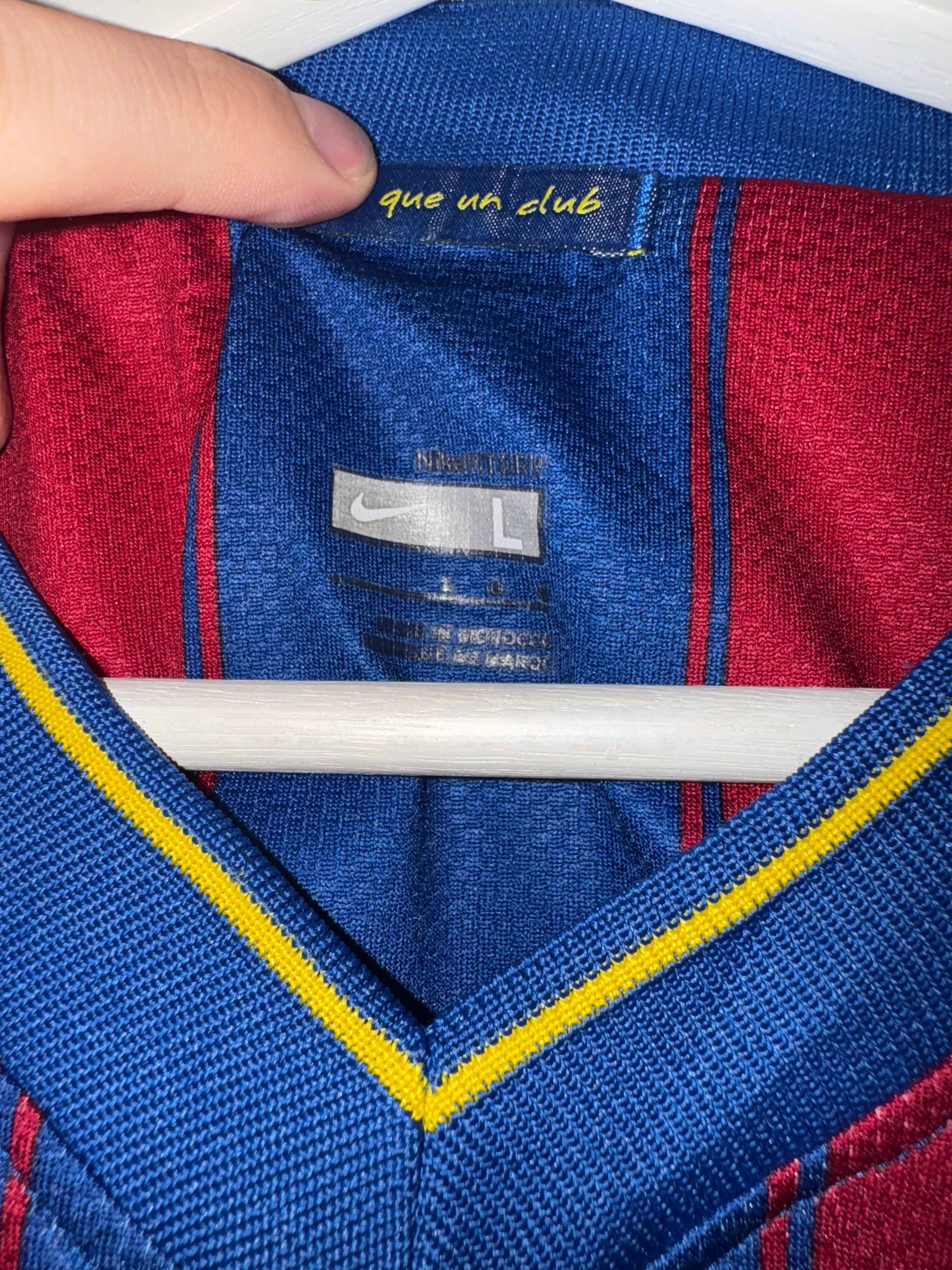 FC Barcelona 2009/10 Home Football Shirt *IBRAHIMOVIC* Large (8/10)