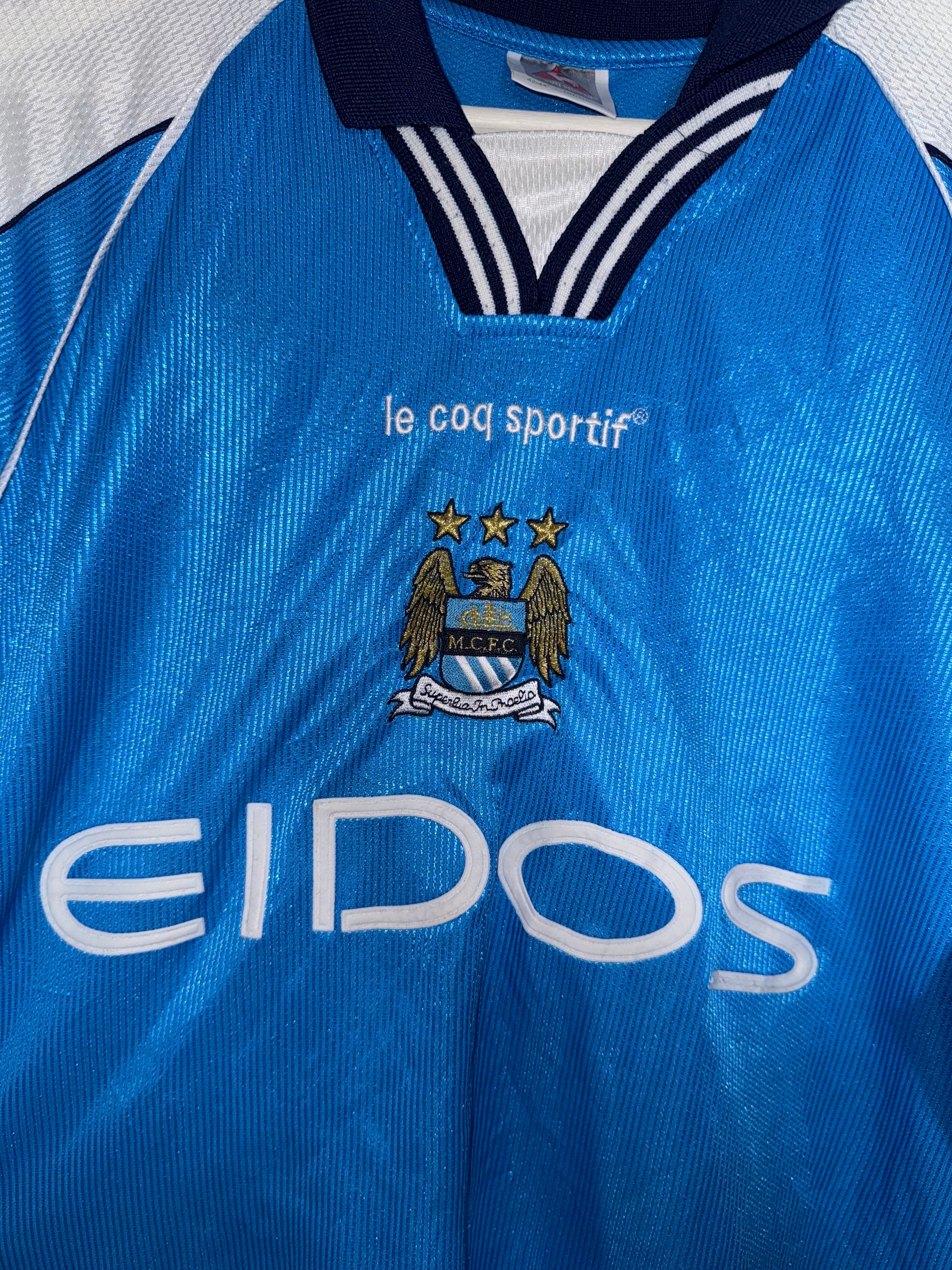Manchester City 1999/01 Home Shirt XL (9/10)