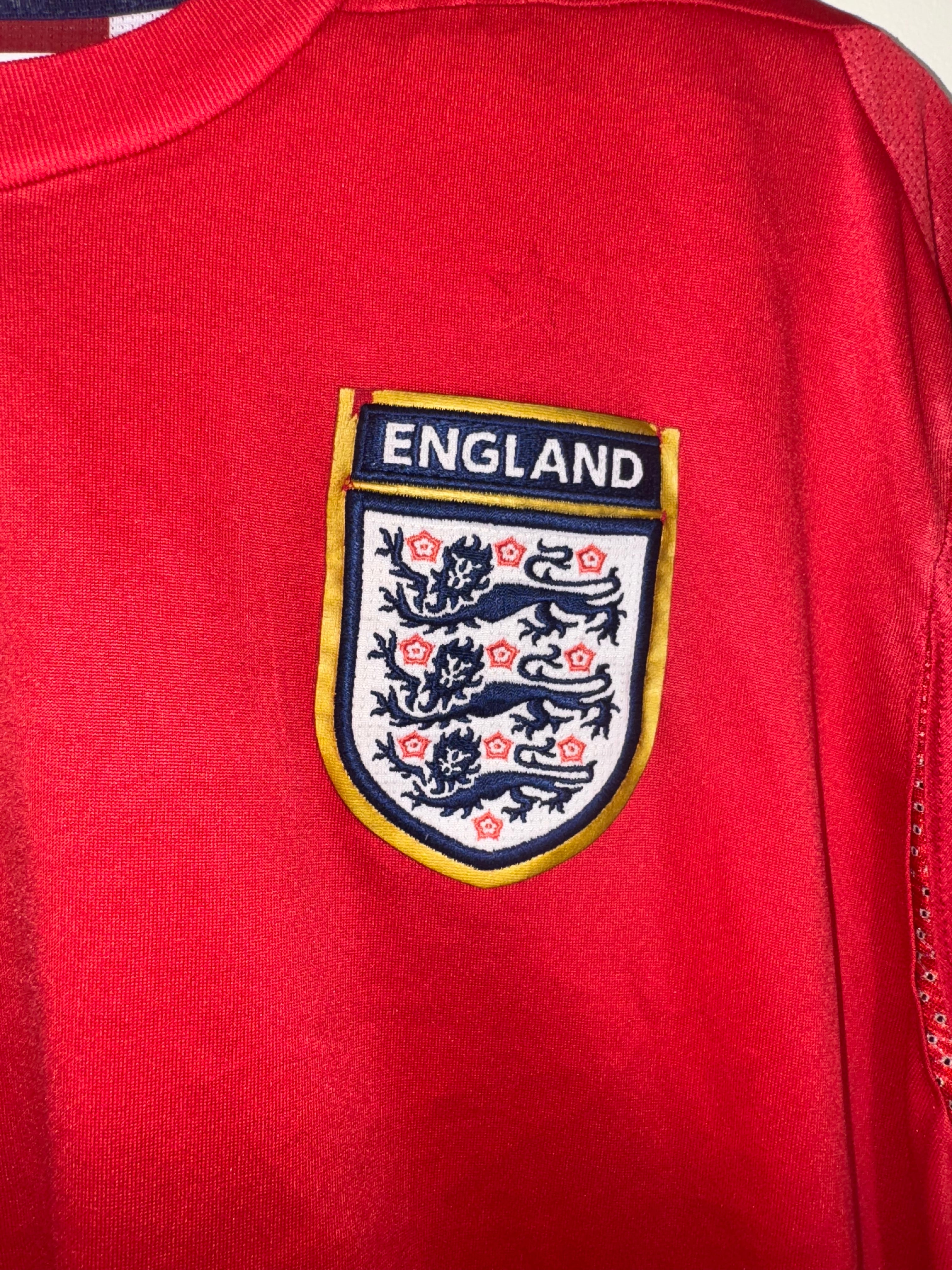 England 2006/08 Home Shirt *COLE* XL