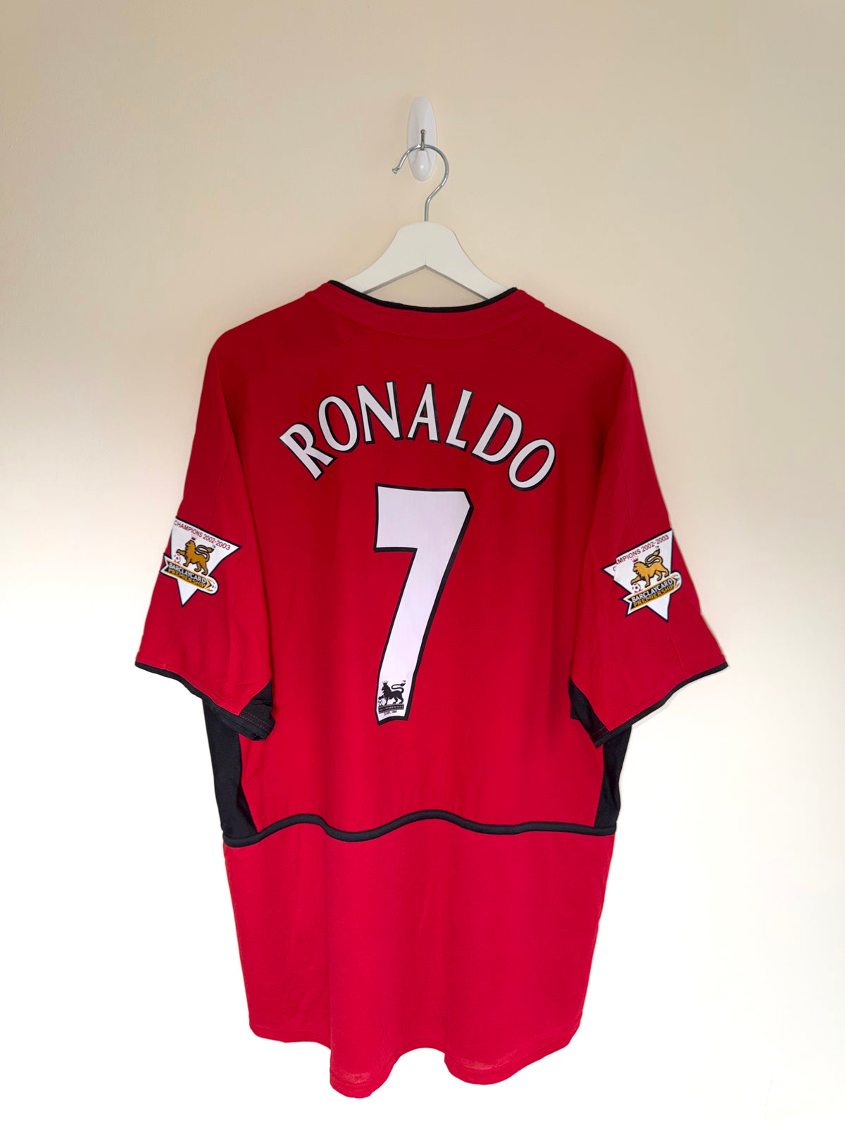 Manchester United 2002/04 Home Shirt *RONALDO* L (7.5/10)