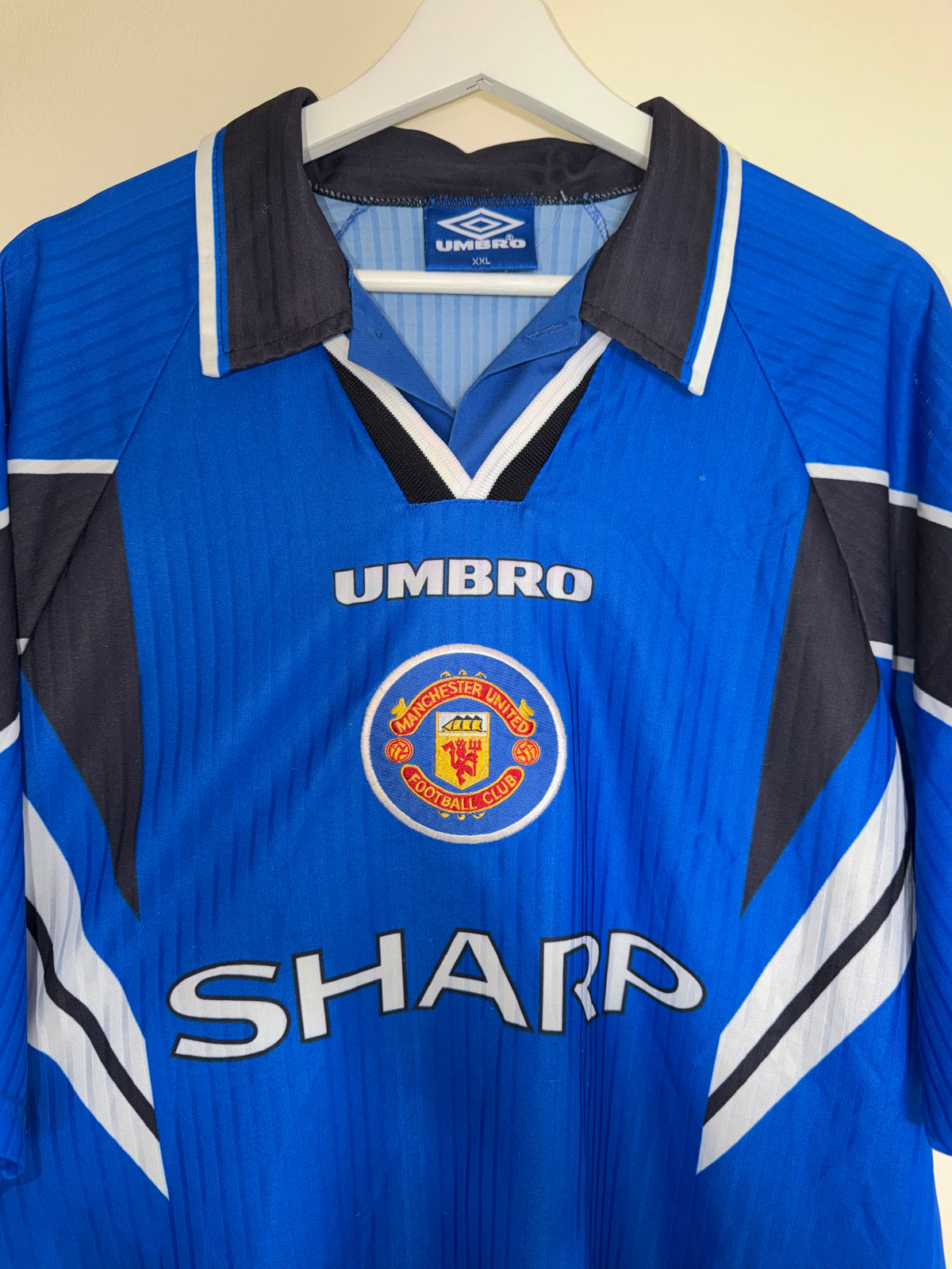 Manchester United 1996/98 Third Shirt XXL (8/10)