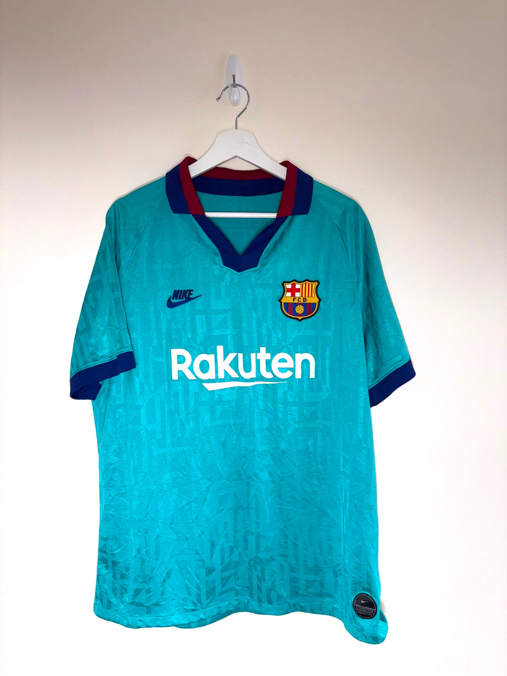 FC Barcelona 2019/20 Third Shirt *MESSI* XL (9/10)
