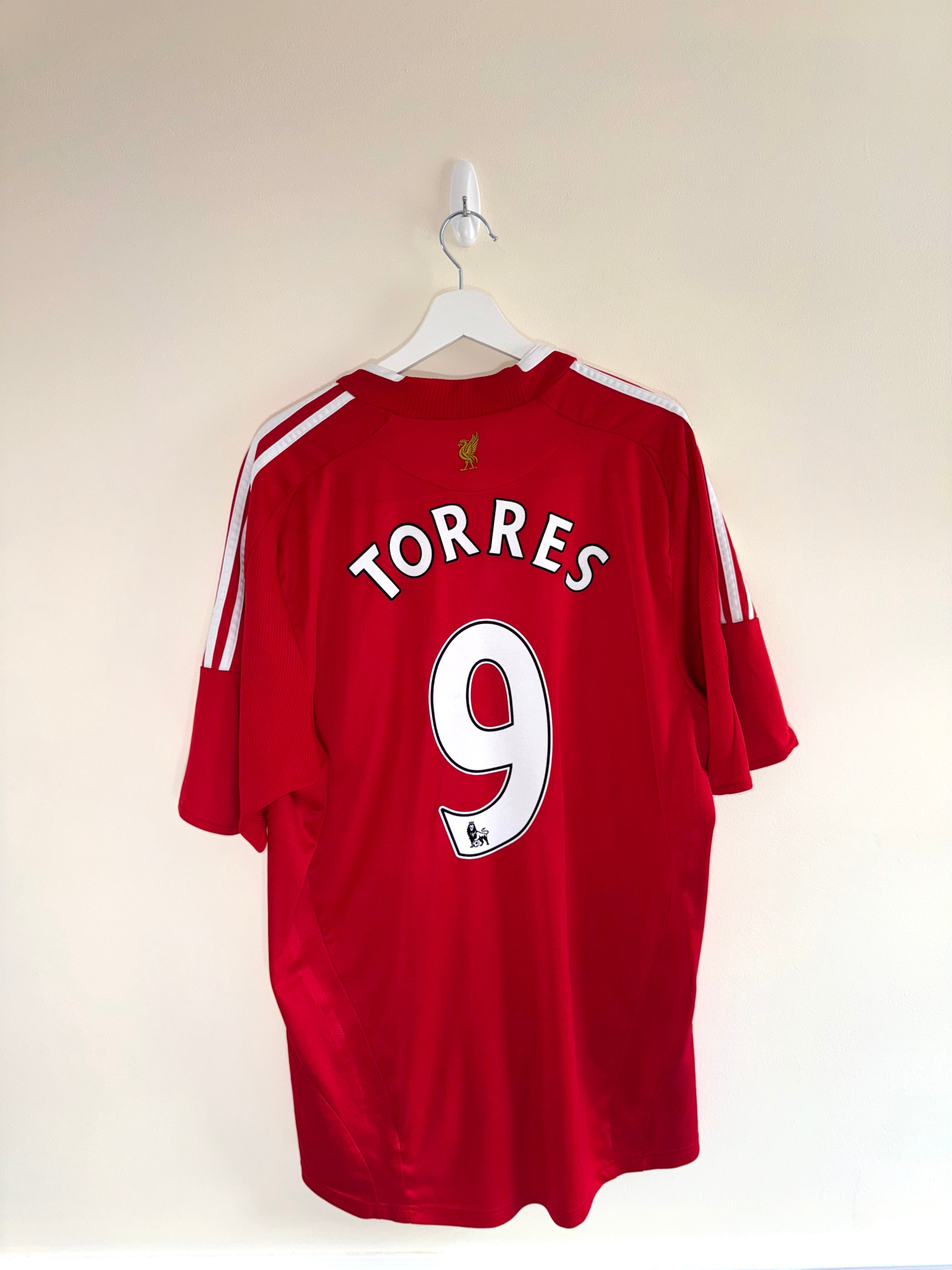 Liverpool 2008/10 Home Shirt *TORRES* XXL (5/10)