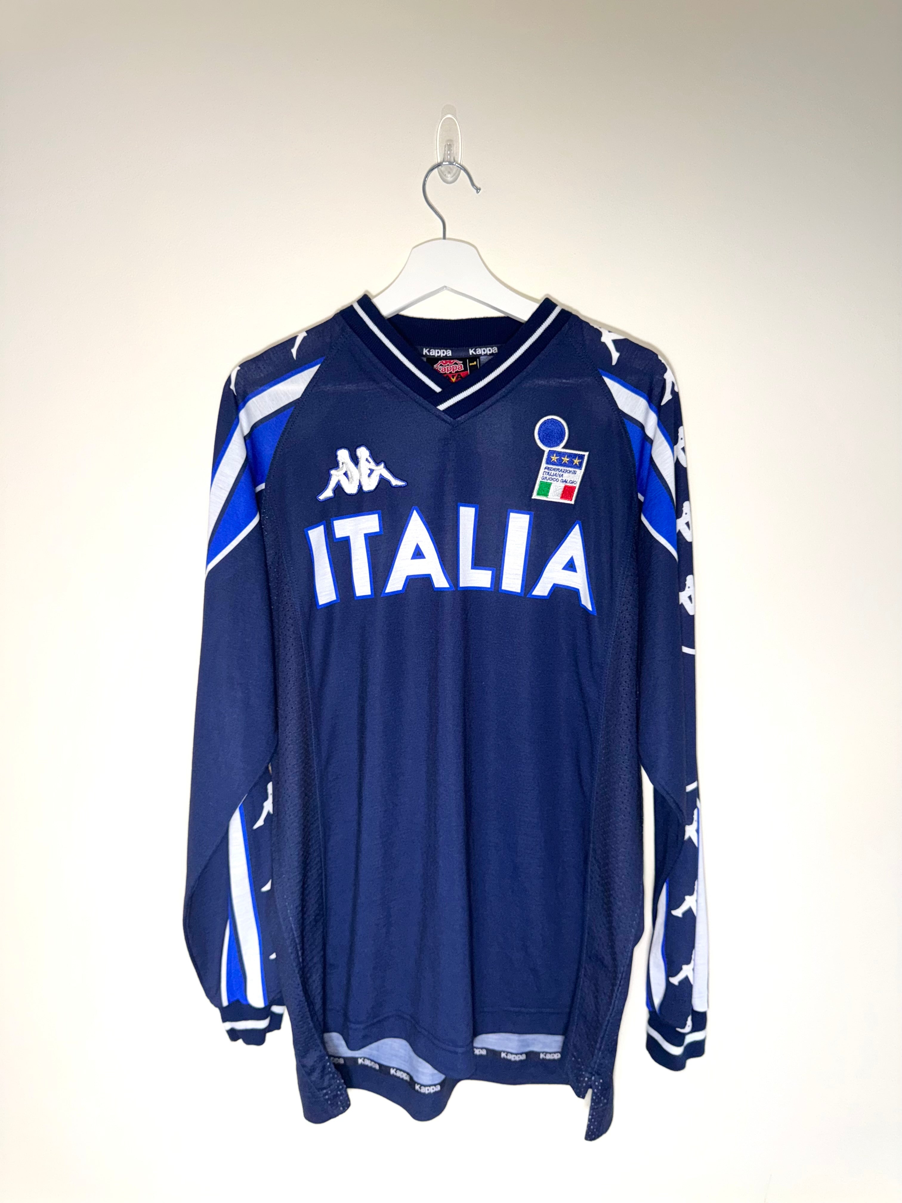 Italy 2000/02 Training Football Shirt L/S L (9/10)