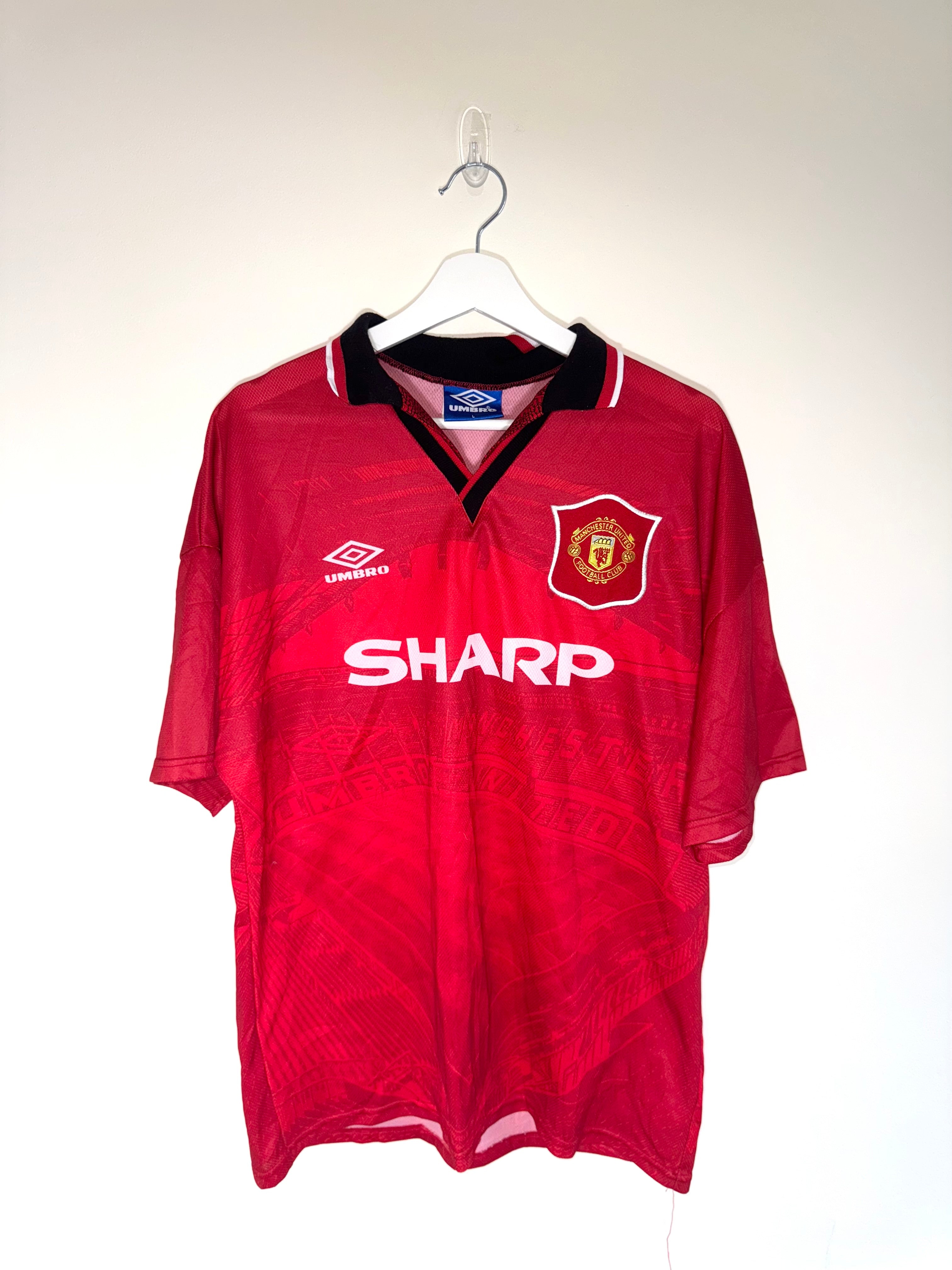 Manchester United 1994/96 Home Shirt Large (7/10)
