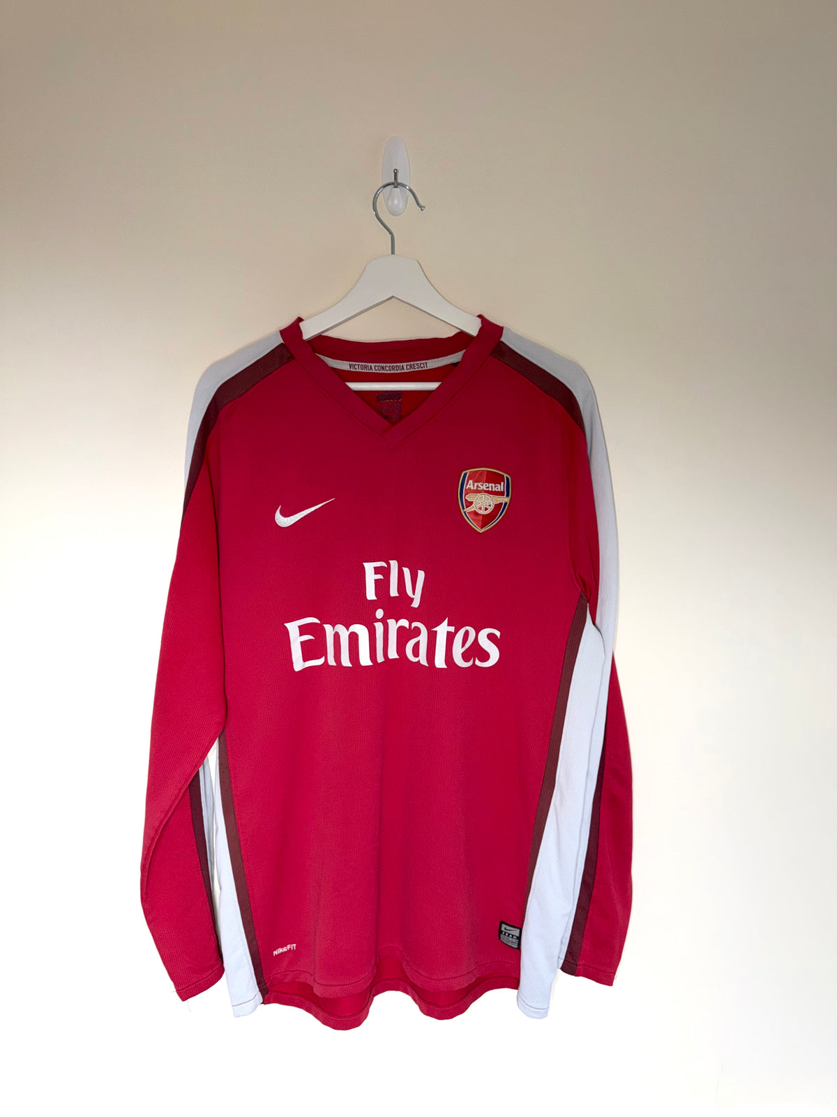 Arsenal 2008/10 Home Shirt L/S L (6.5/10)