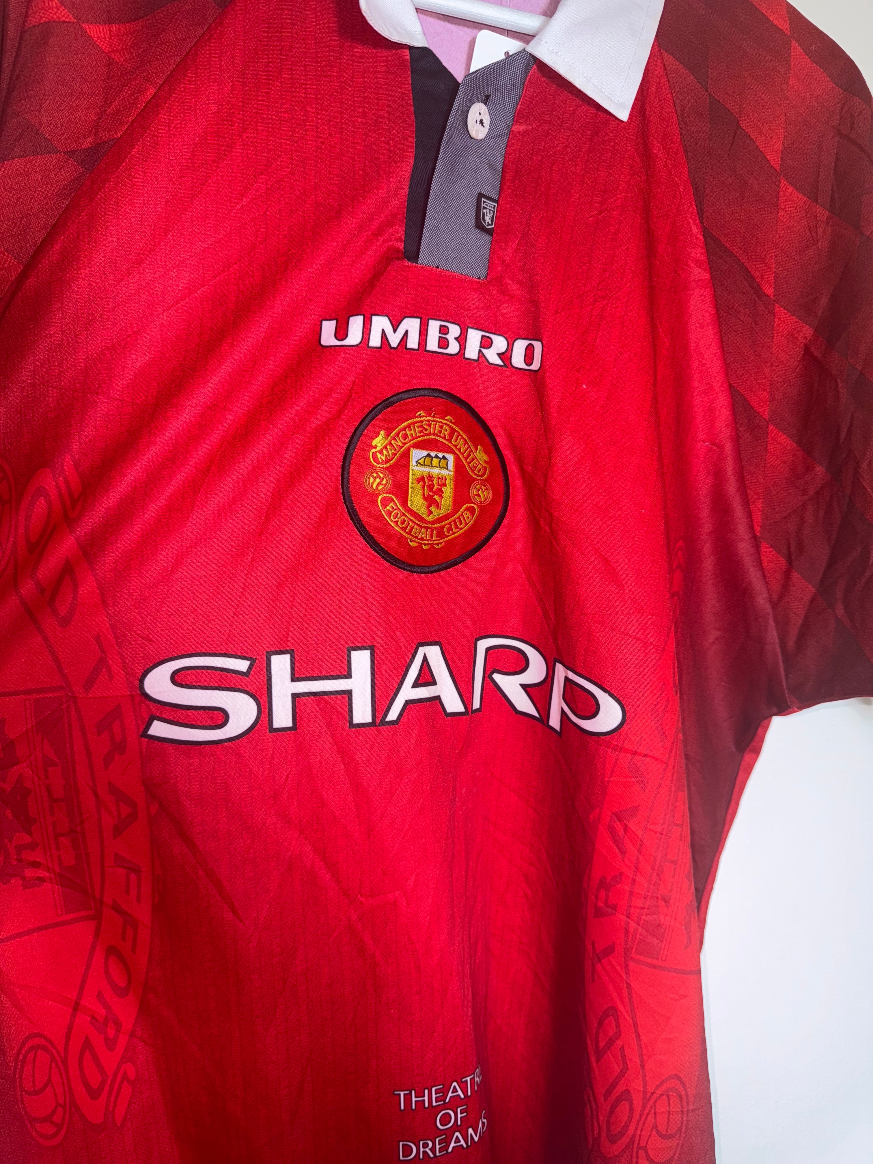 Manchester United 1996/98 Home Shirt Large (8/10)