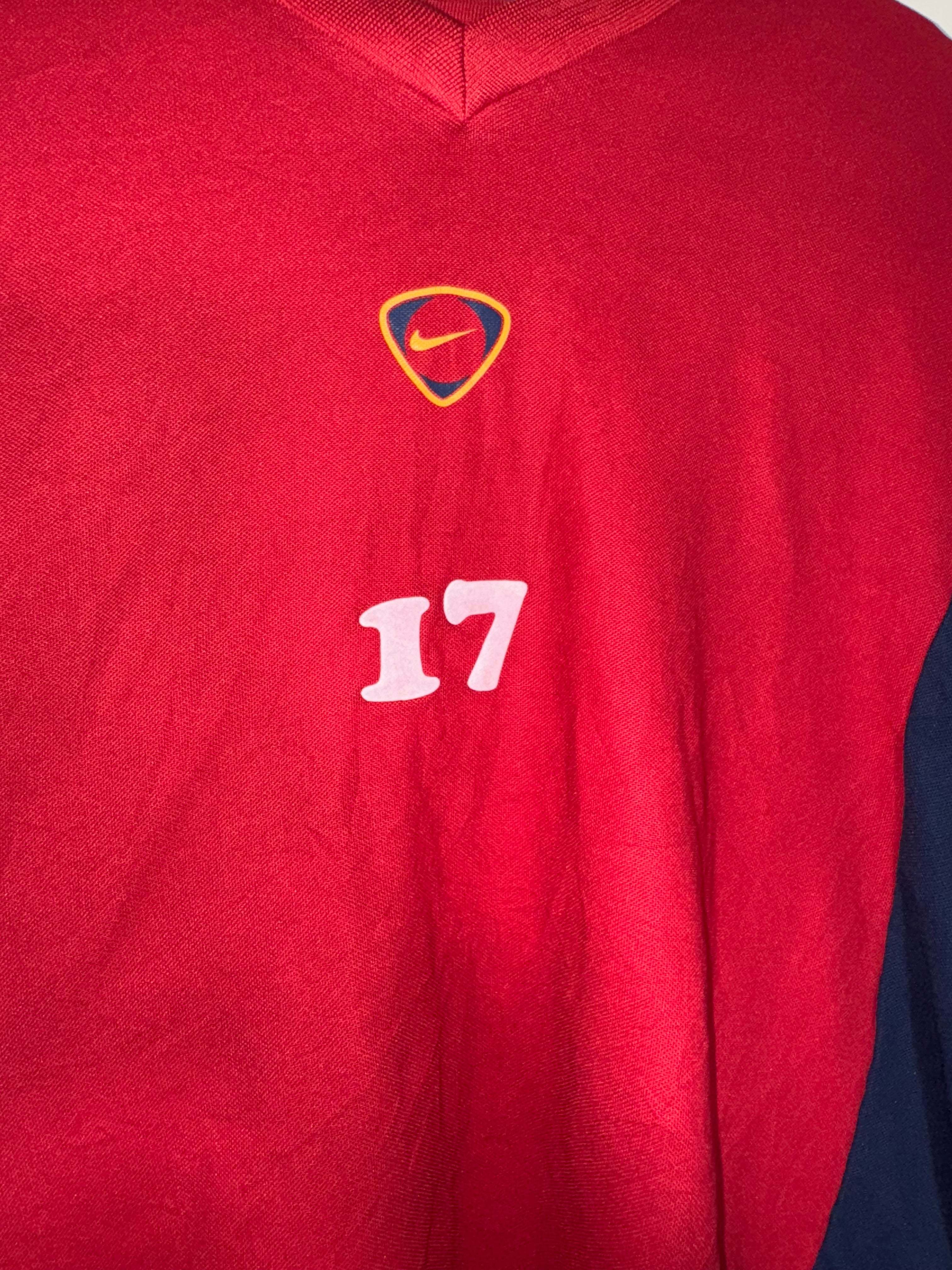 Arsenal 2000/01 Nike Player Issue Training Shirt XL