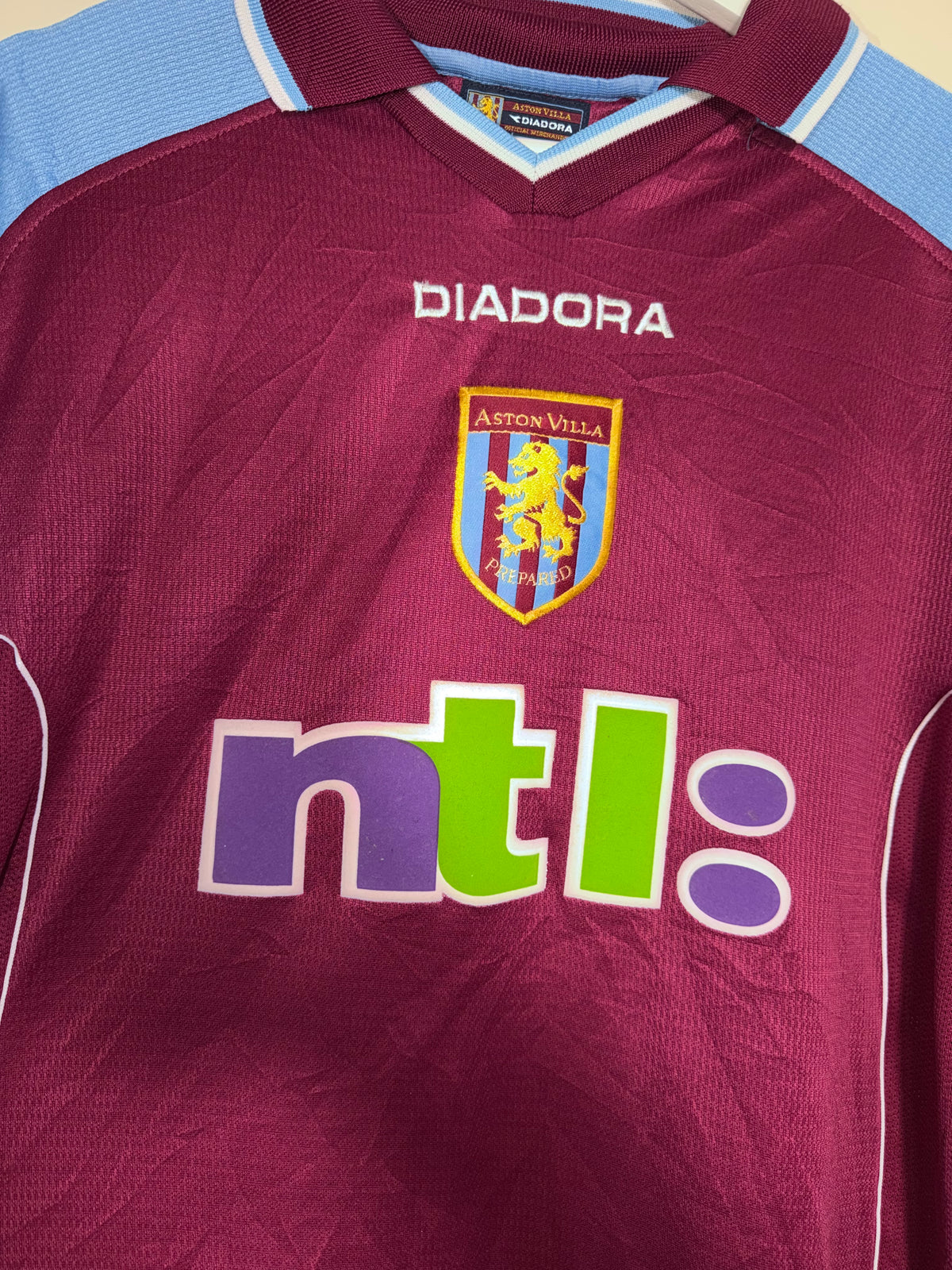 Aston Villa 2000/01 Home Shirt S (9/10)