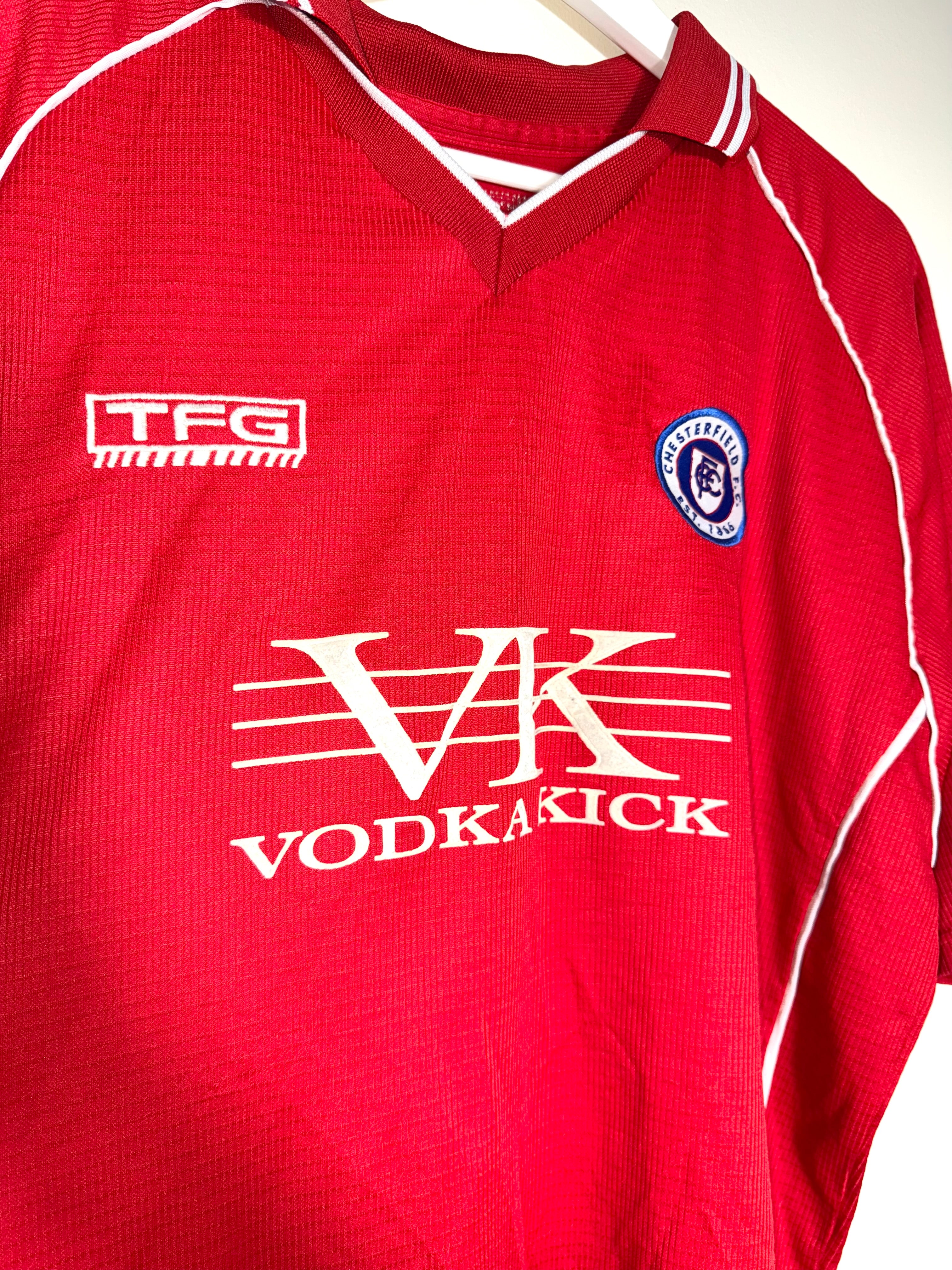 Chesterfield 2001/02 Away Football Shirt XL (8.5/10)