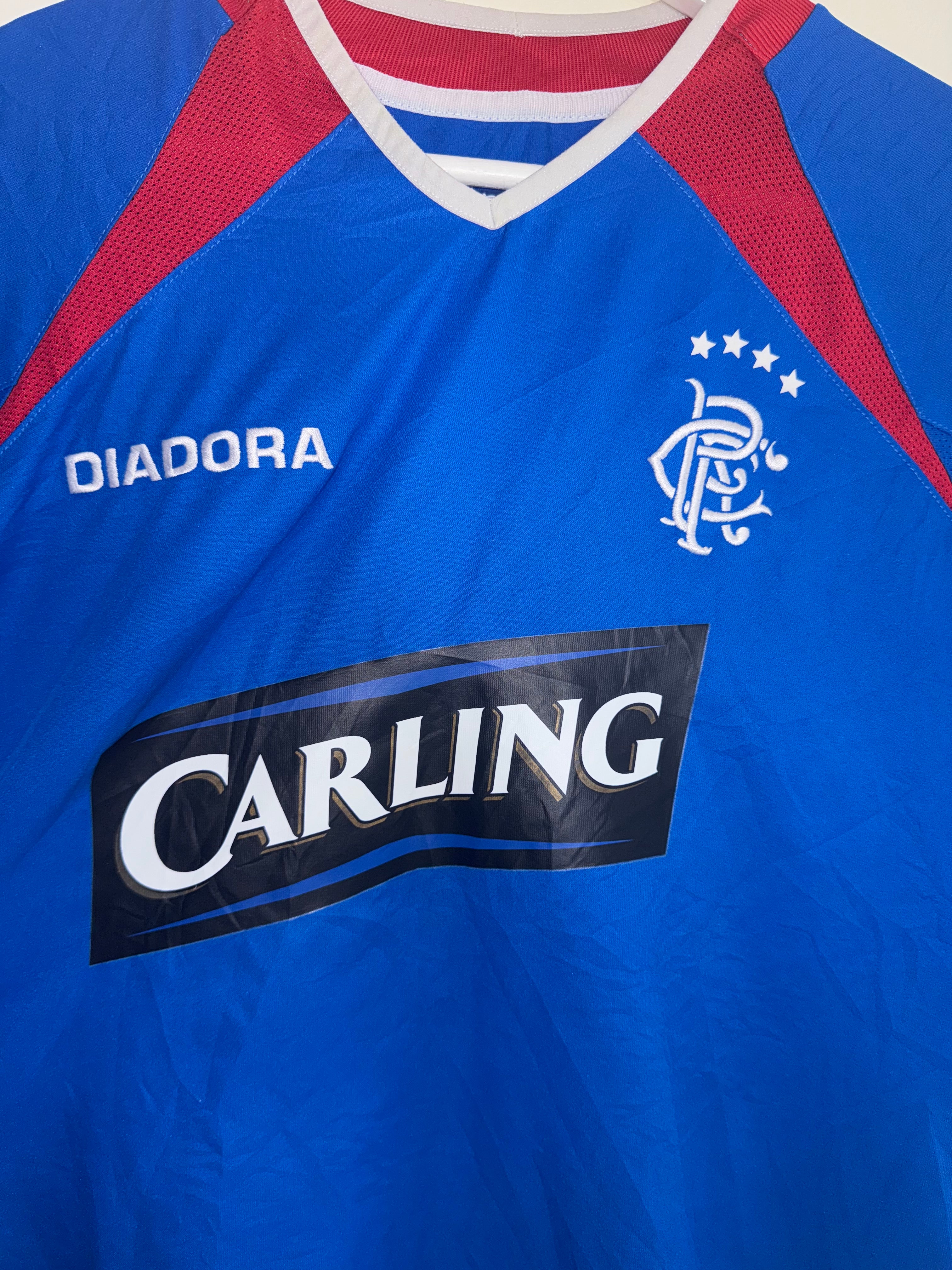 Rangers 2003/05 Home Shirt Large (8.5/10)