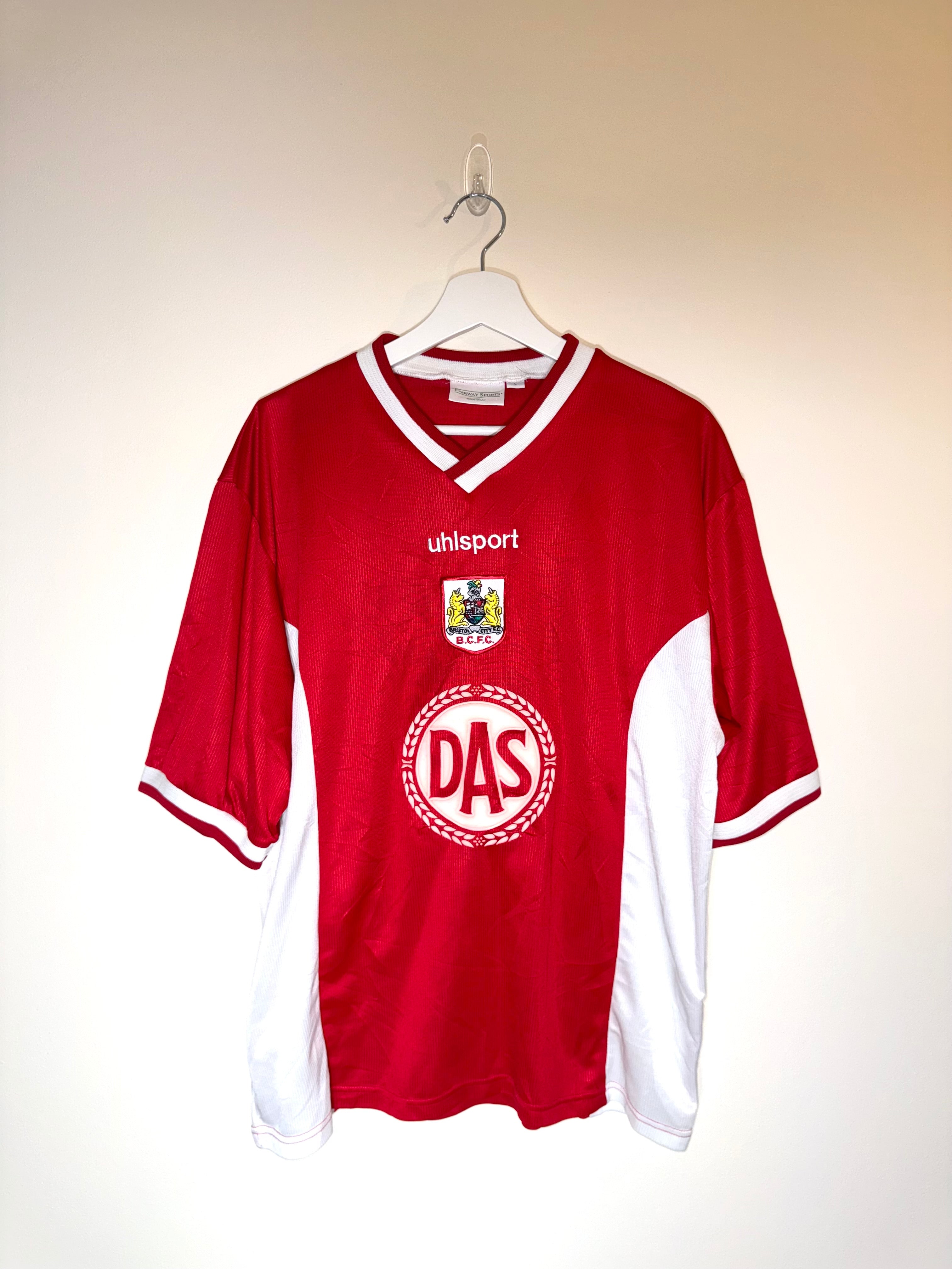 Bristol City 1999/00 Home Football Shirt L (7/10)