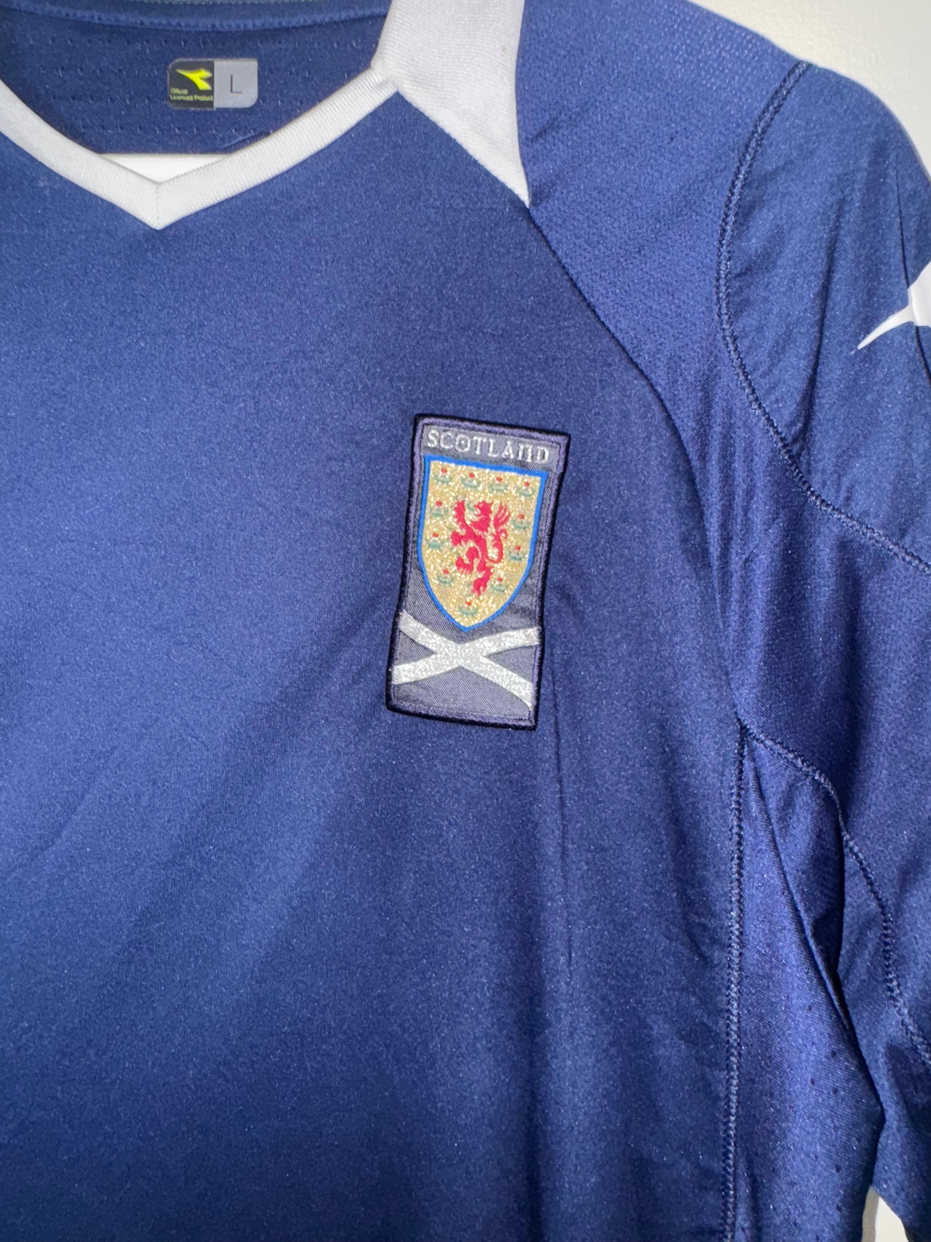 Scotland 2008/10 Home Shirt L (8.5/10)