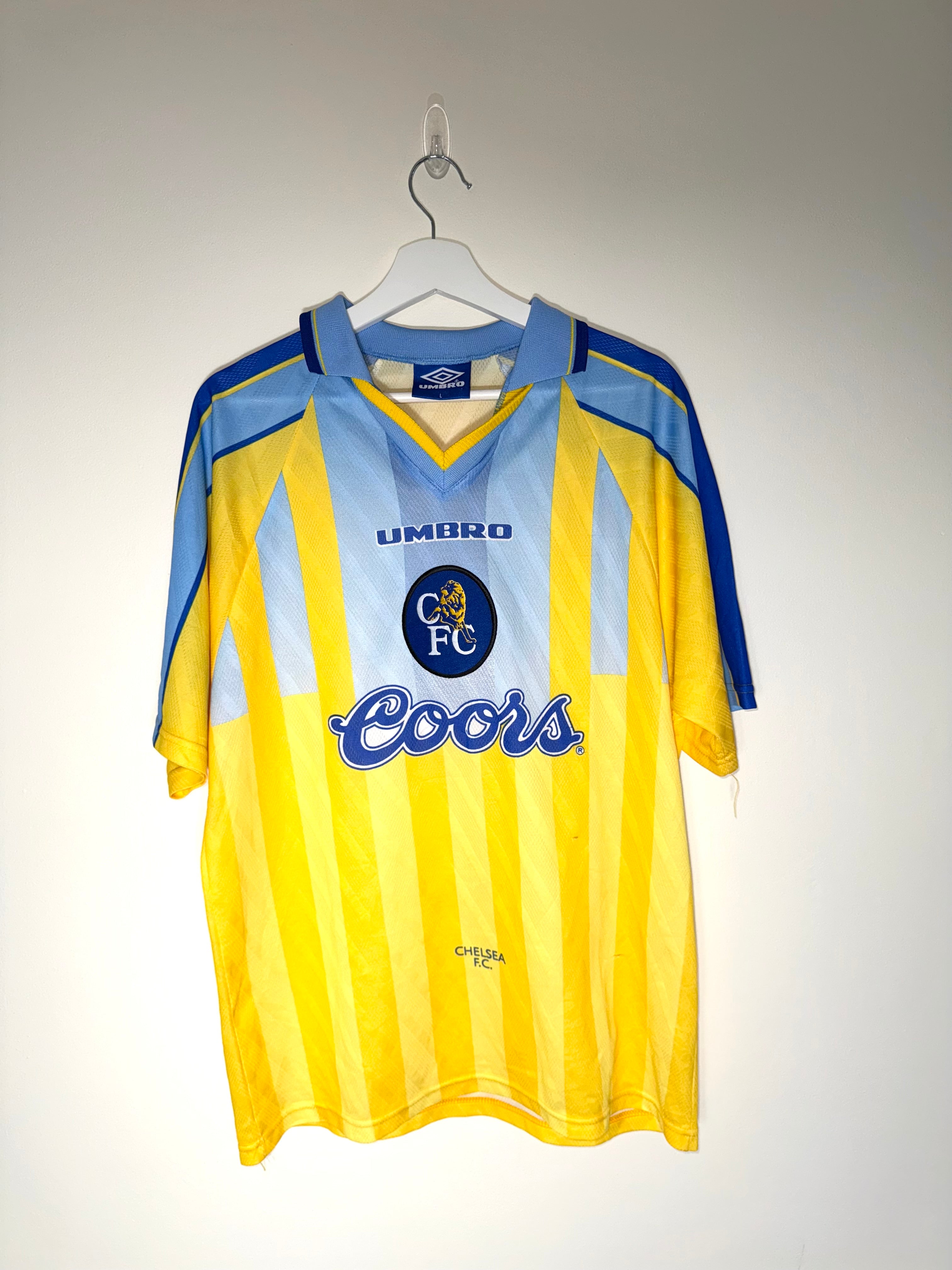 Chelsea 1996/98 Away Football Shirt Large (8/10)