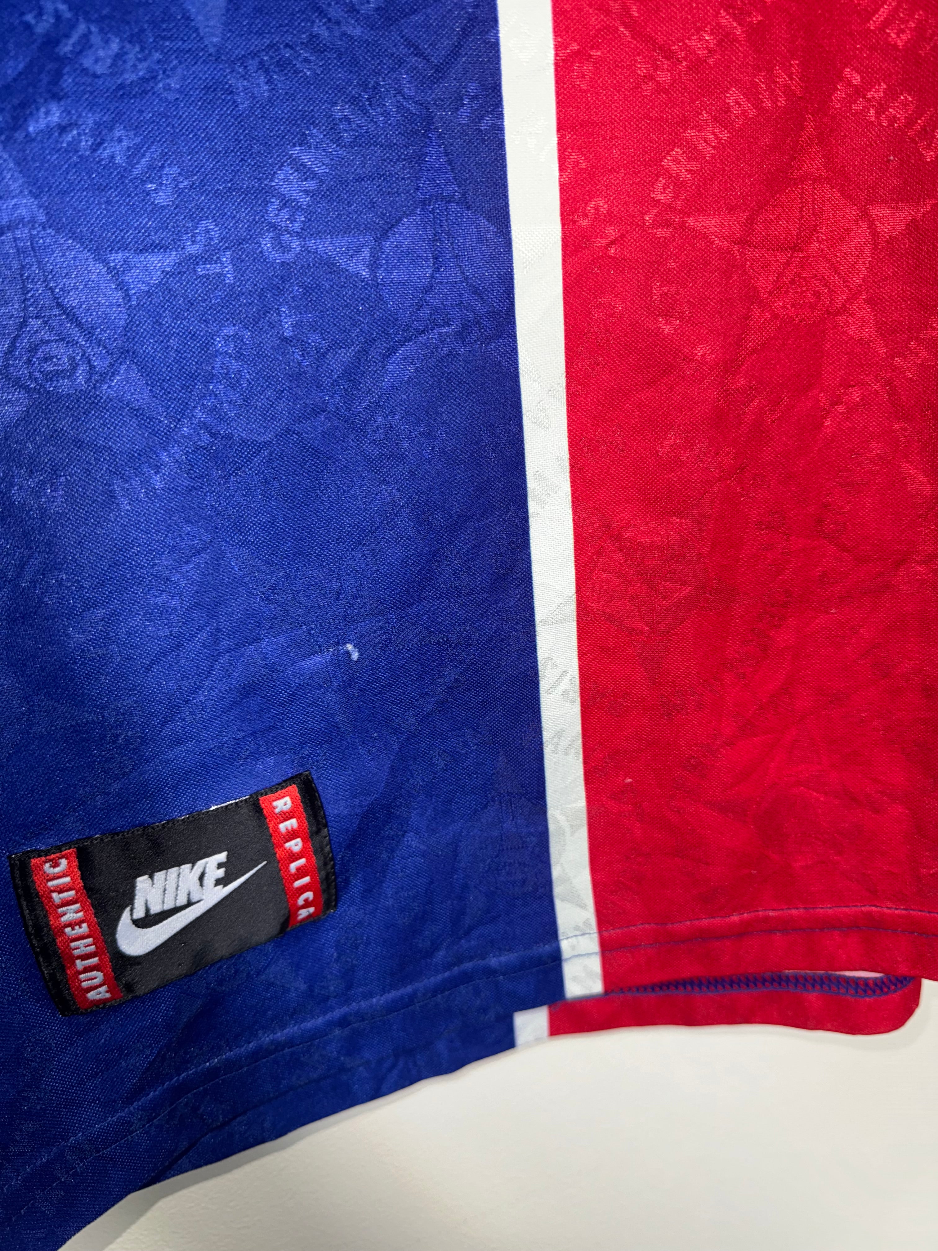 Paris Saint Germain 1995/96 Home Football Shirt L (8/10)