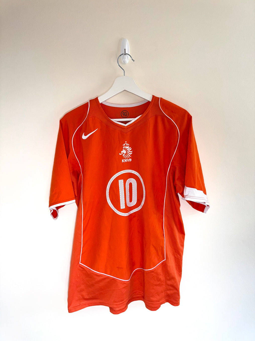 Netherlands 2004 Home Shirt *VAN NISTELROOY* M