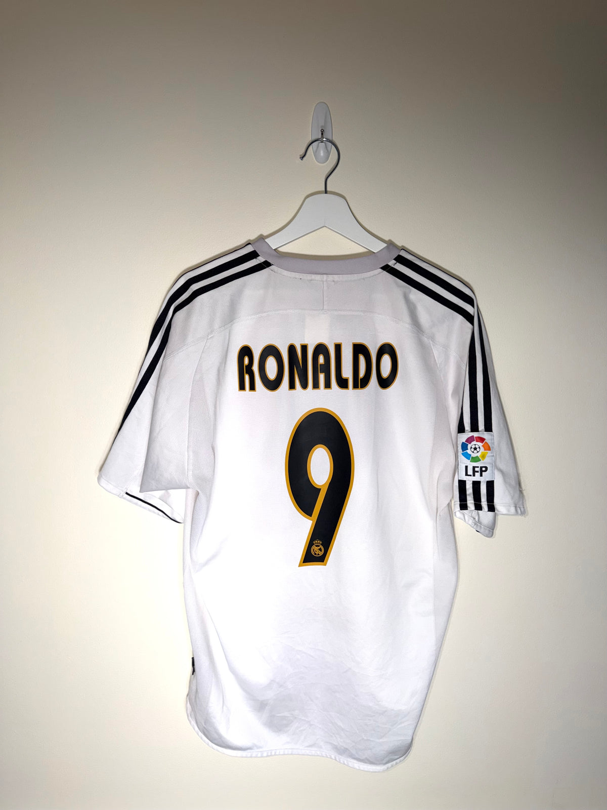 Real Madrid 2003/04 Home Shirt *RONALDO* L (8.5/10)