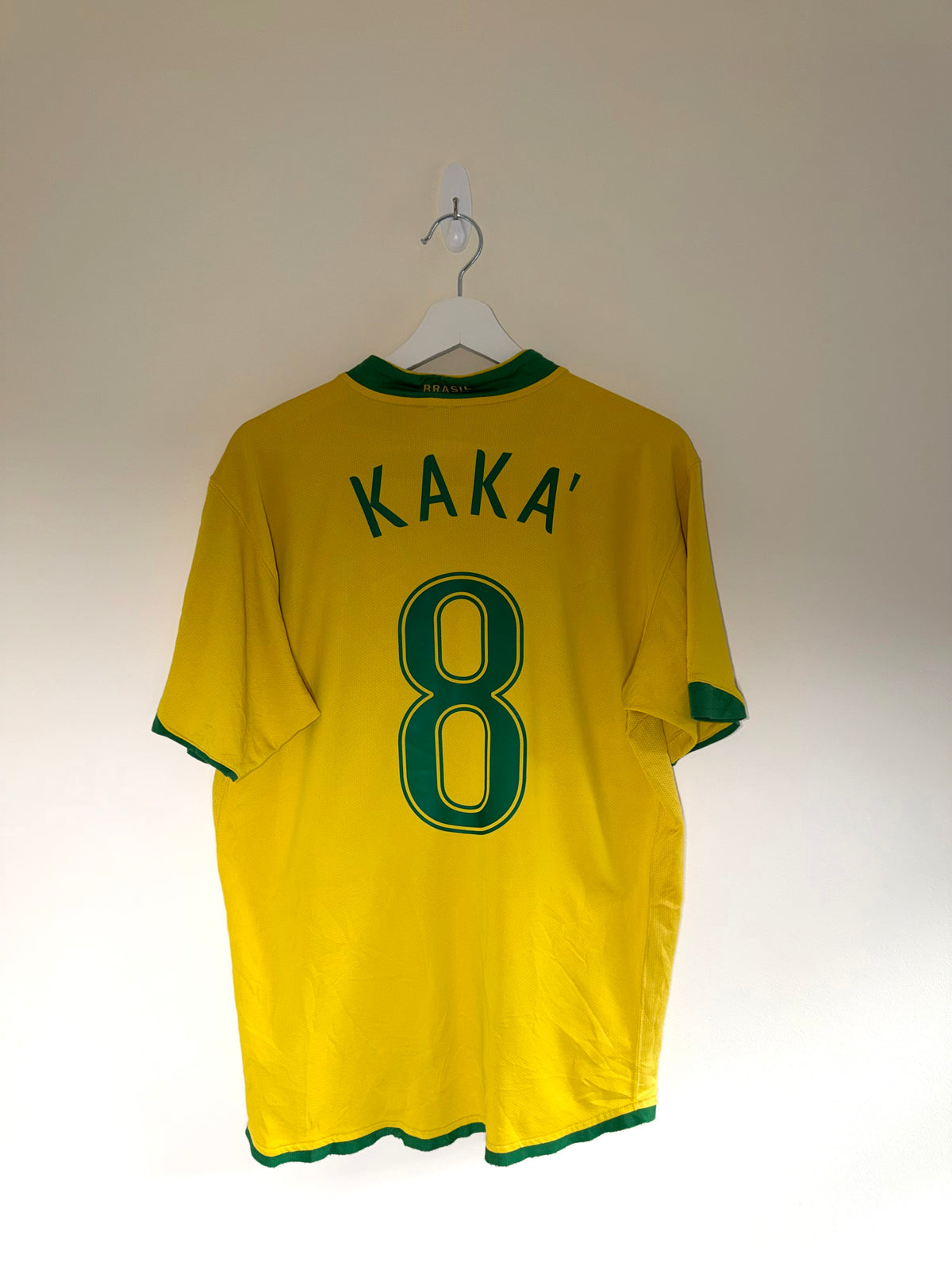 Brazil 2006/08 Home Shirt *KAKA* L (8/10)