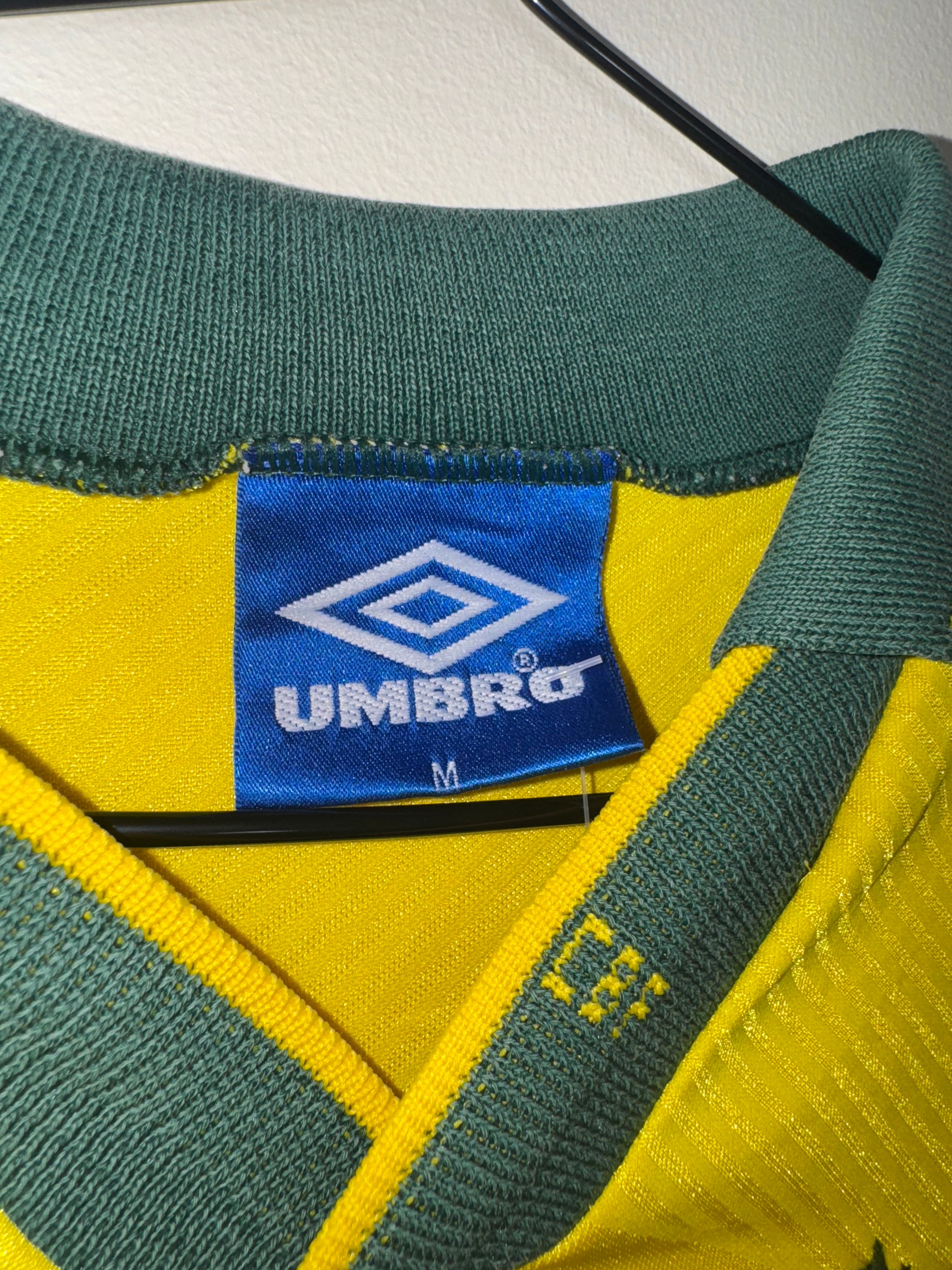 Brazil 1993/94 Home Football Shirt M (5/10)