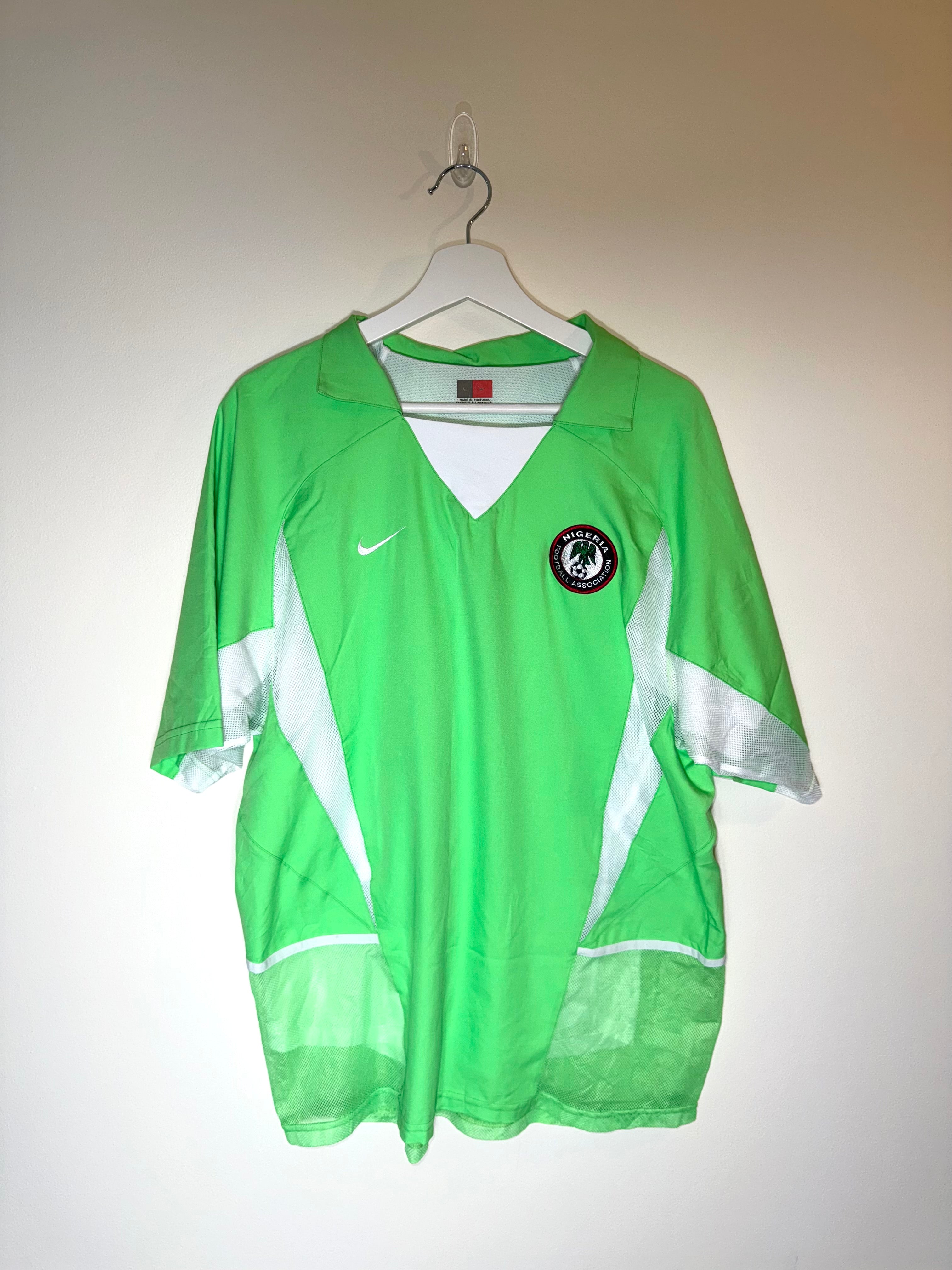 Nigeria 2002 Player Spec Home Football Shirt L (8/10)