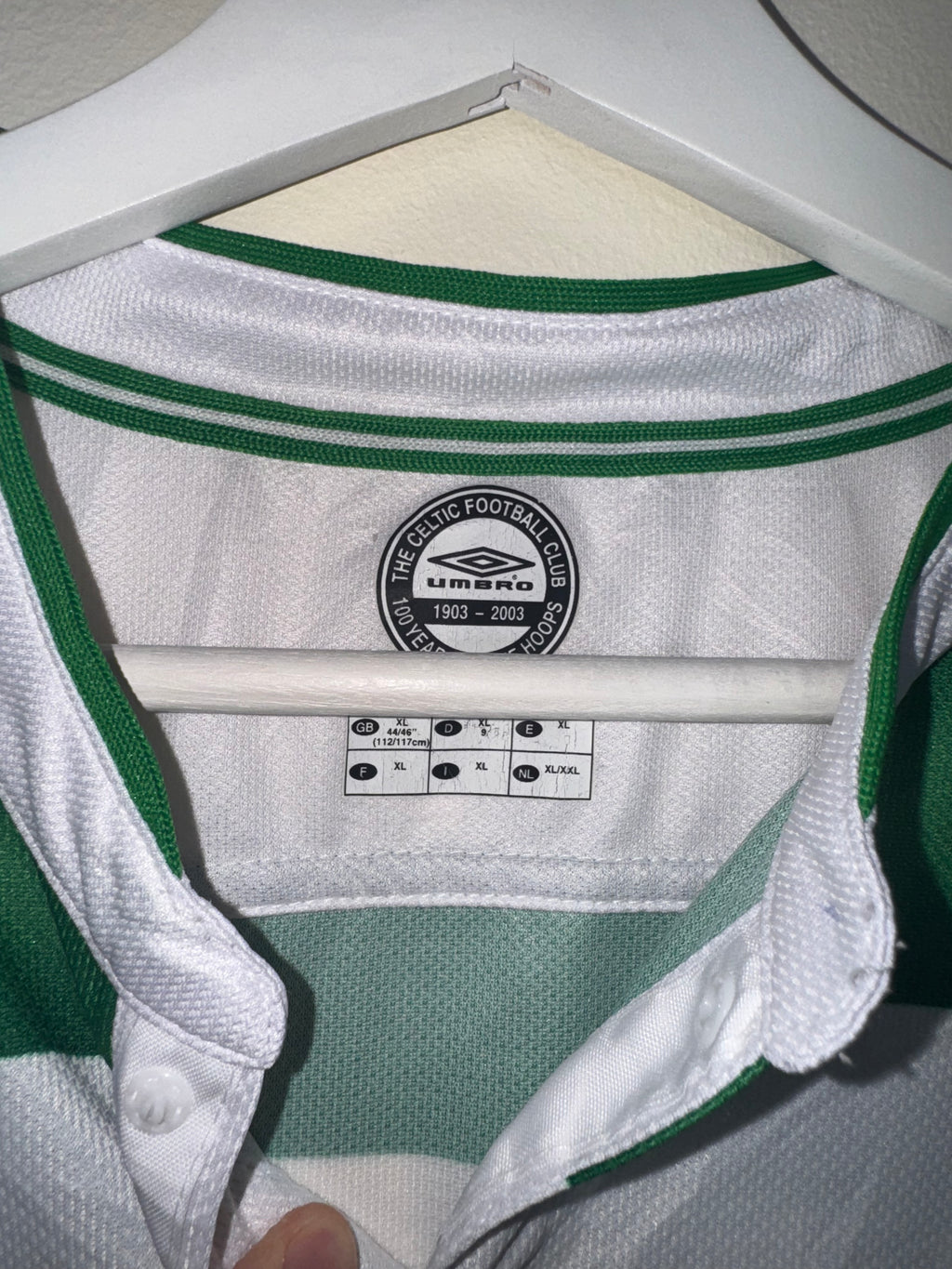 Celtic 2003/04 Home Shirt XL (8/10)