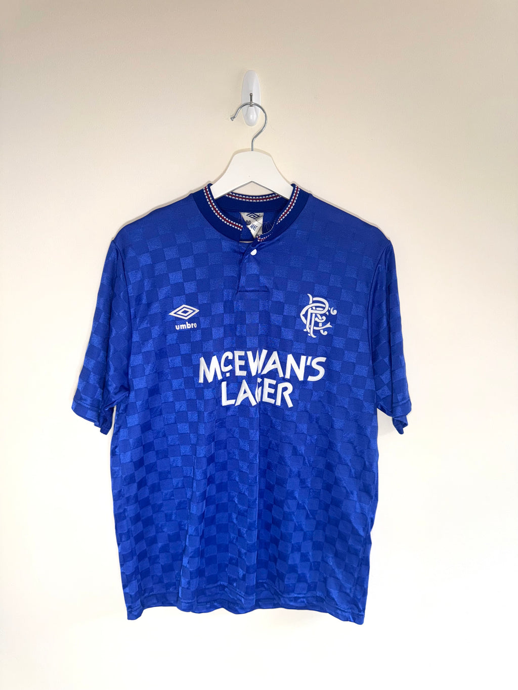 Rangers 1987/90 Home Shirt Medium (6/10)