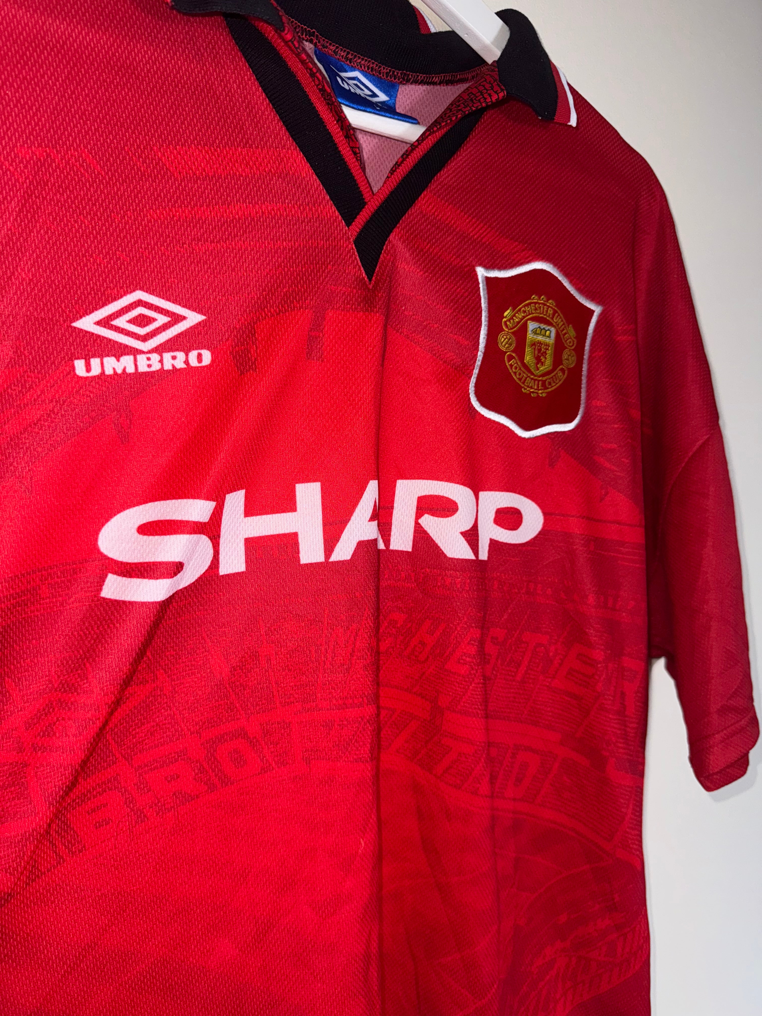 Manchester United 1994/96 Home Shirt Large (7/10)