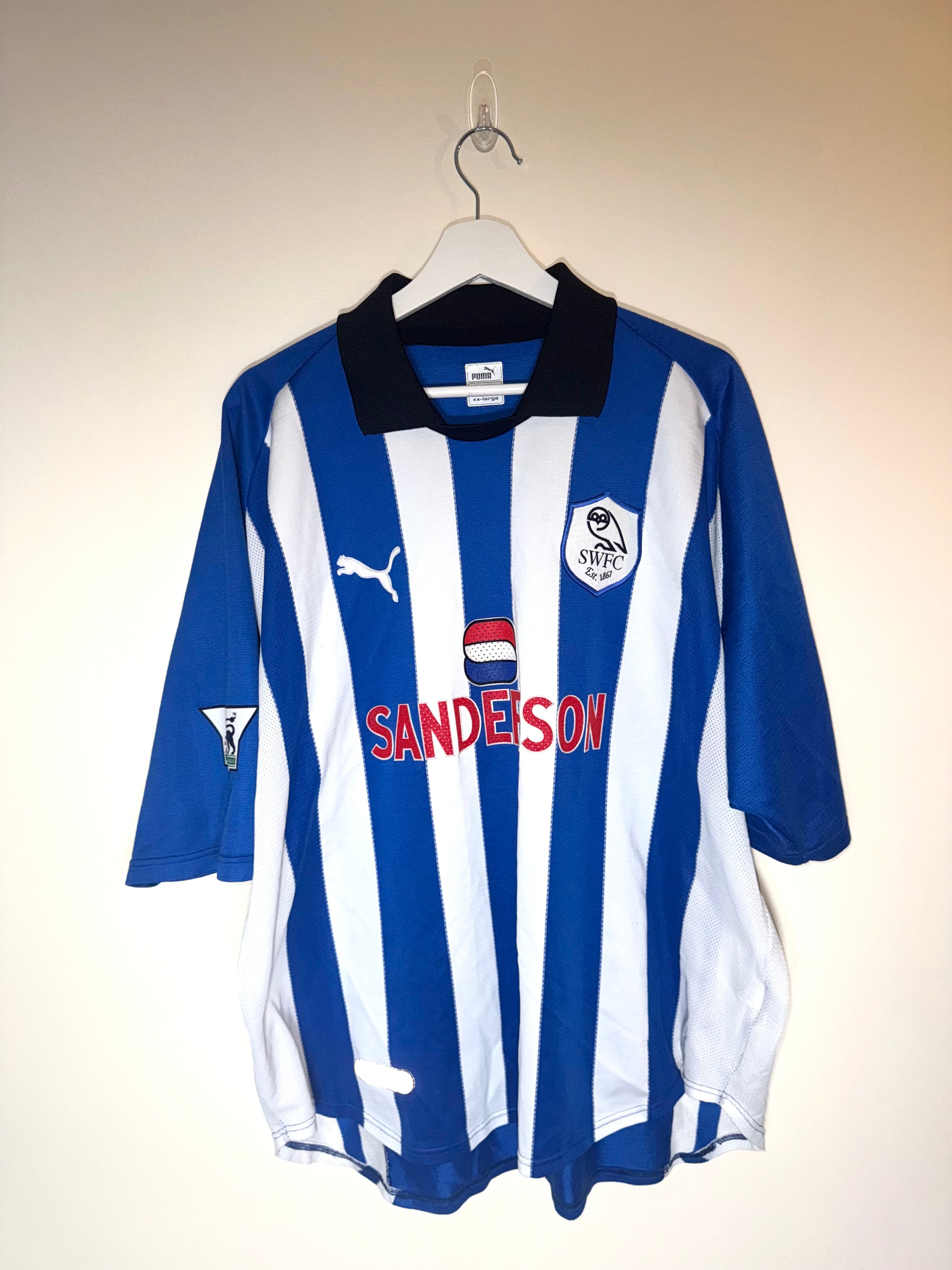 Sheffield Wednesday 1999/00 Home Shirt *CARBONE* (8/10)