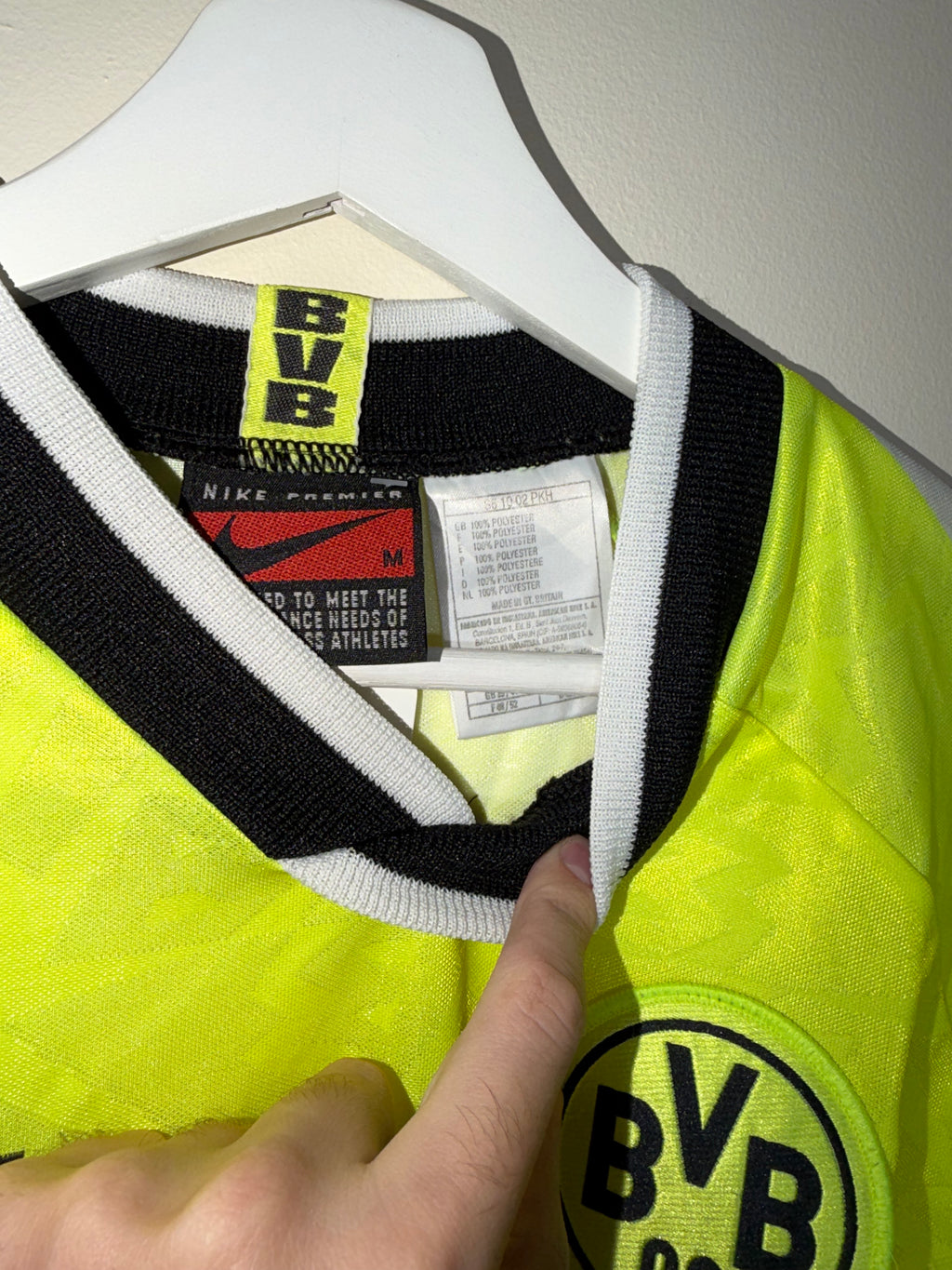 Borussia Dortmund 1995/96 Home Shirt M (9/10)