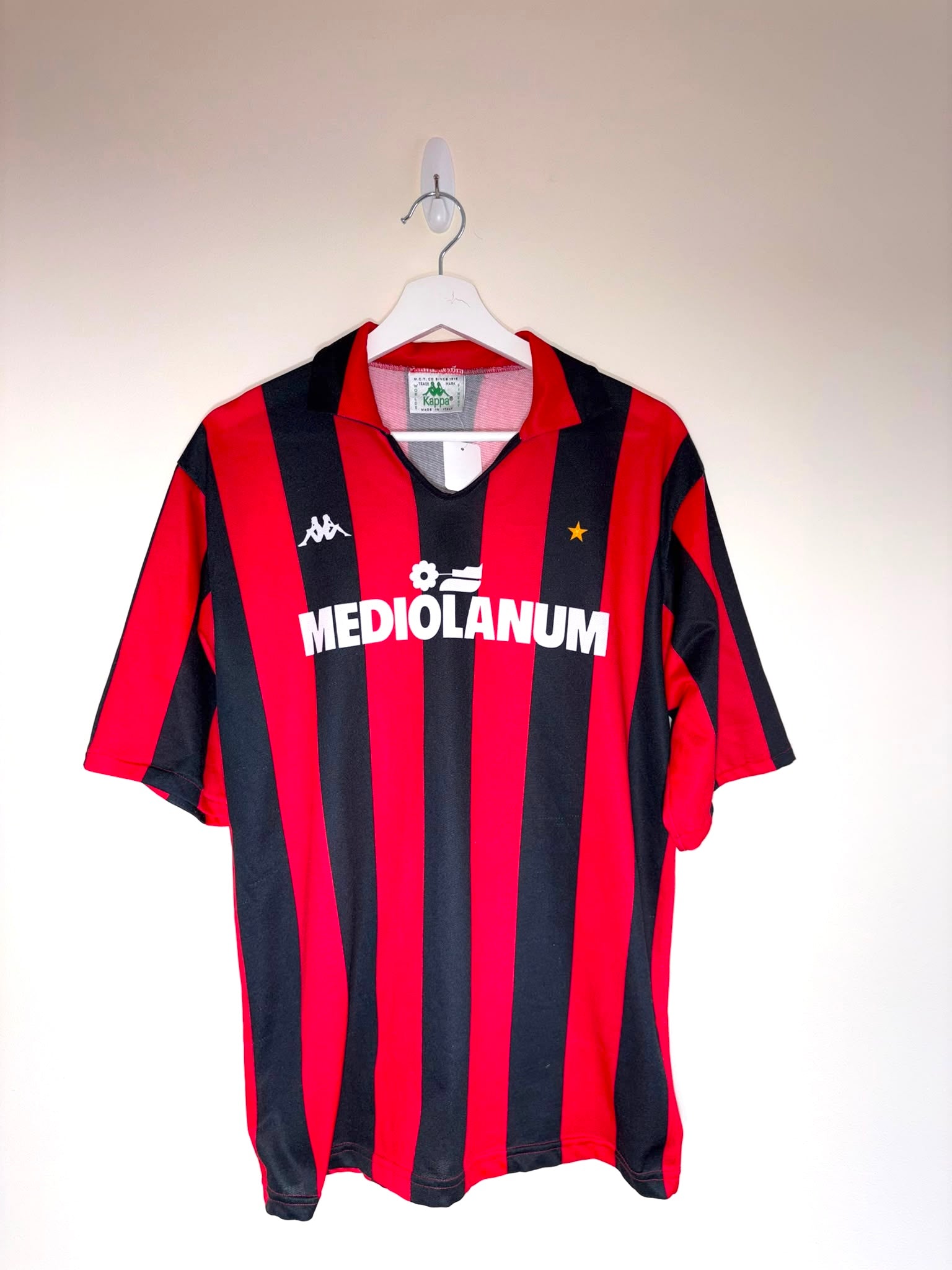 Milan 1988/90 Home Shirt M (7/10)