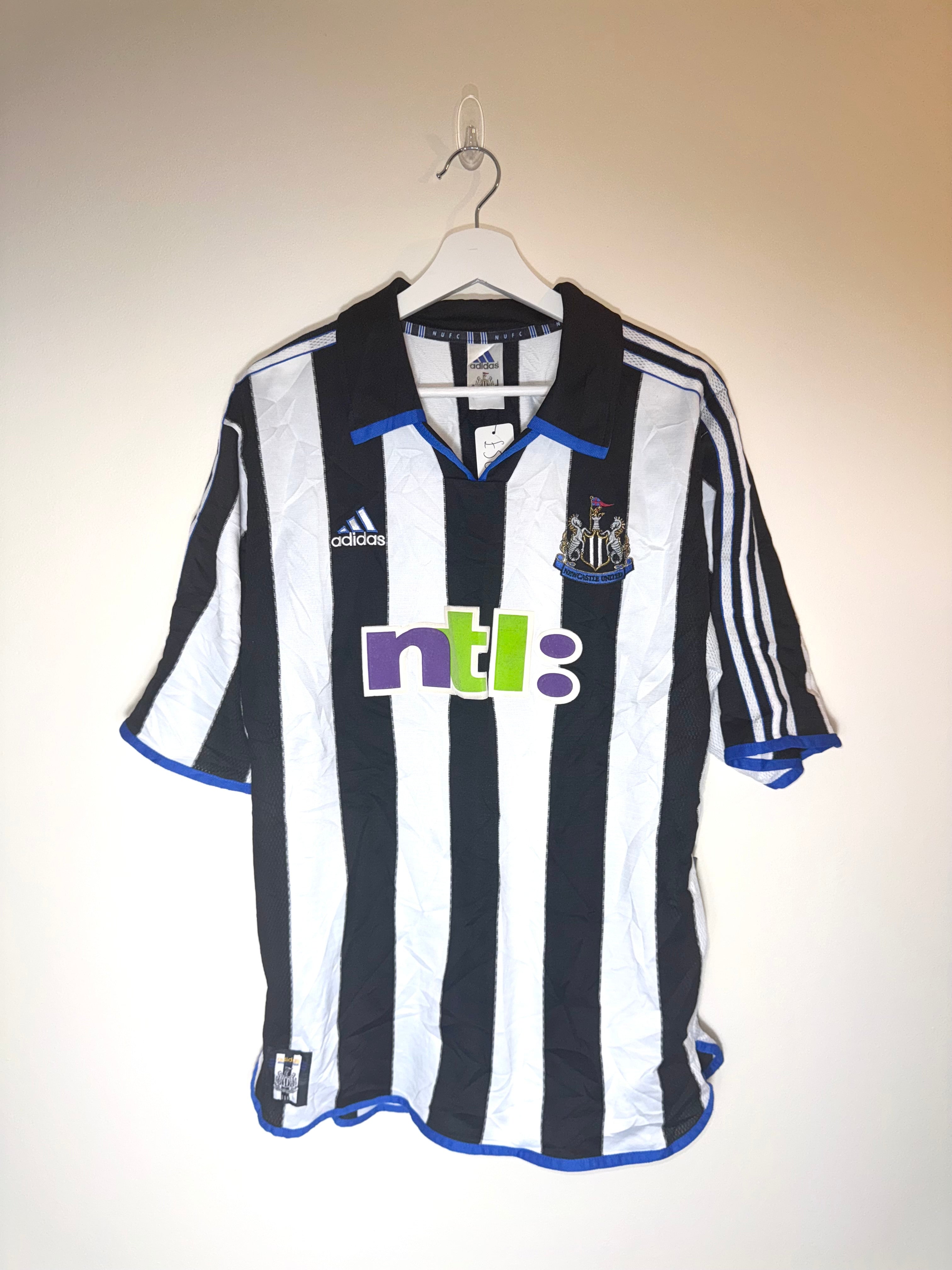 Newcastle United 2000/01 Home Shirt Large (8/10)