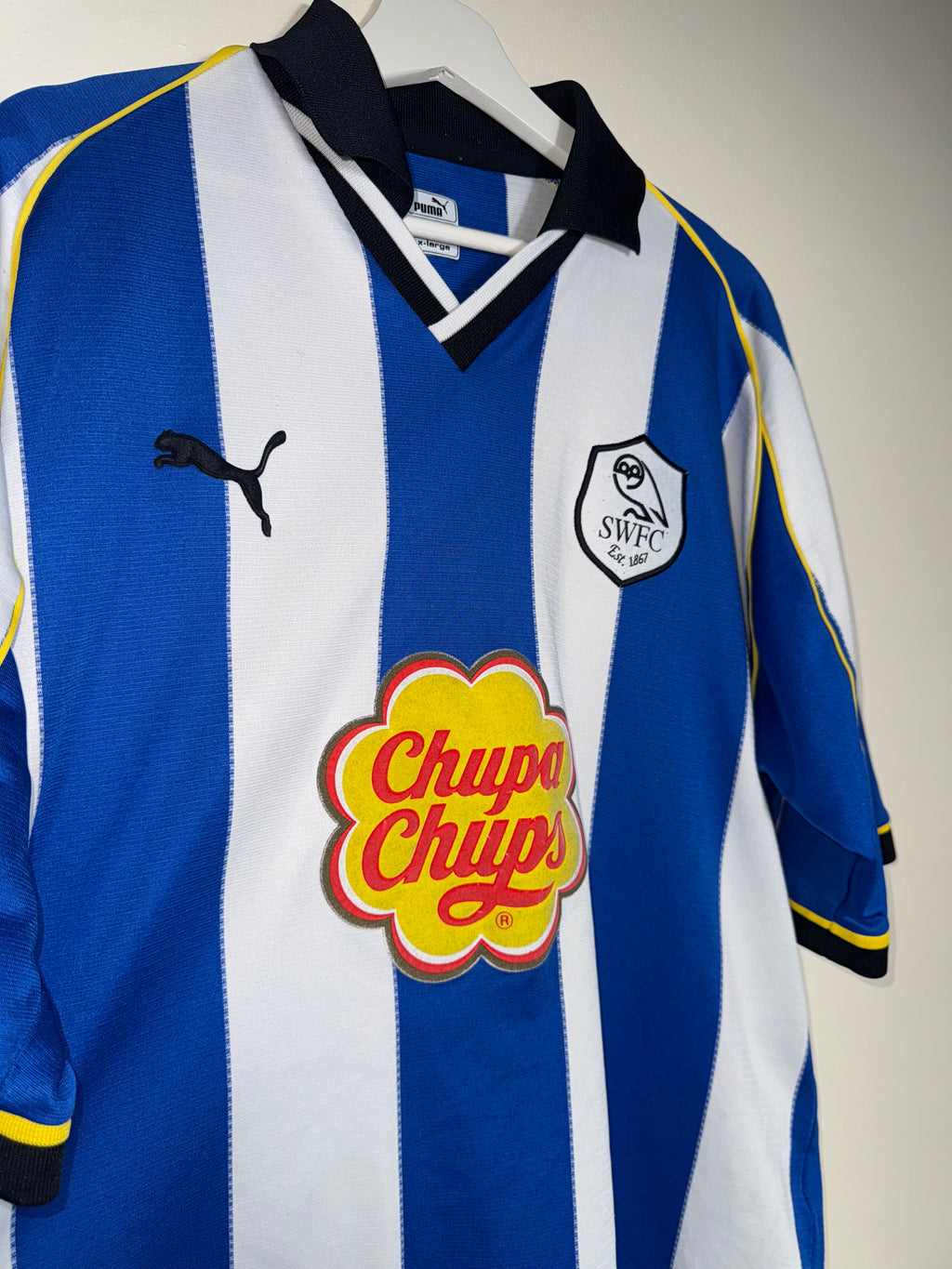 Sheffield Wednesday 2000/01 Home Football Shirt XL (9/10)