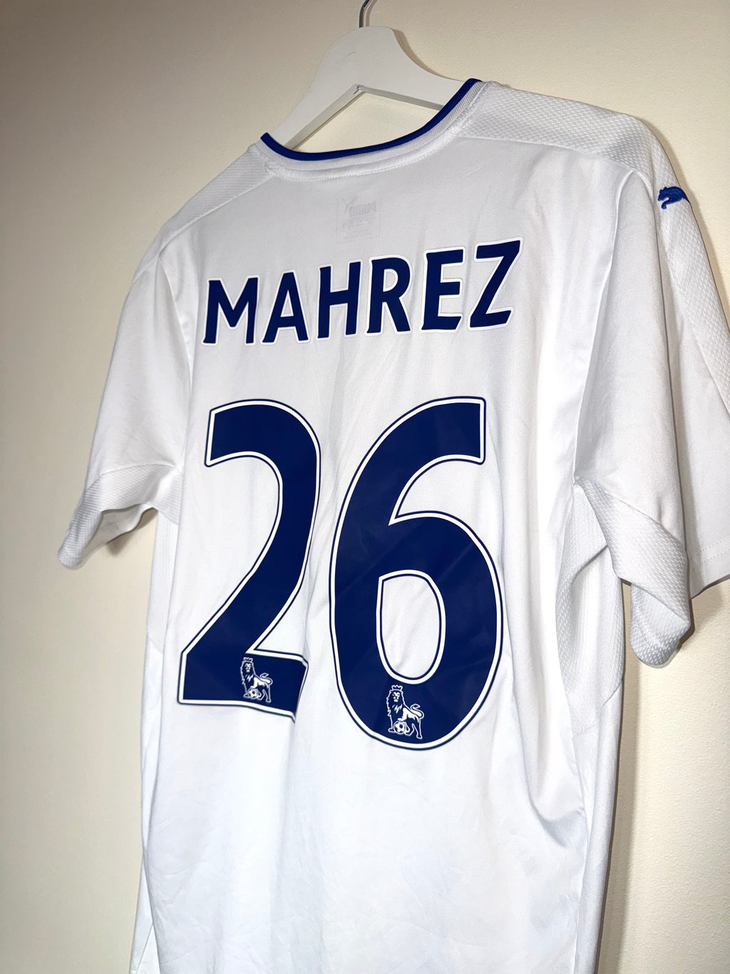 Leicester City 2016/17 Third Football Shirt *MAHREZ* M (9.5/10)