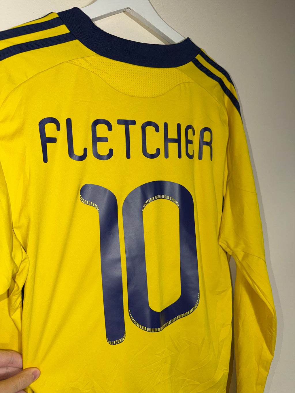 Scotland 2010/11 Away Shirt *FLETCHER* L/S L