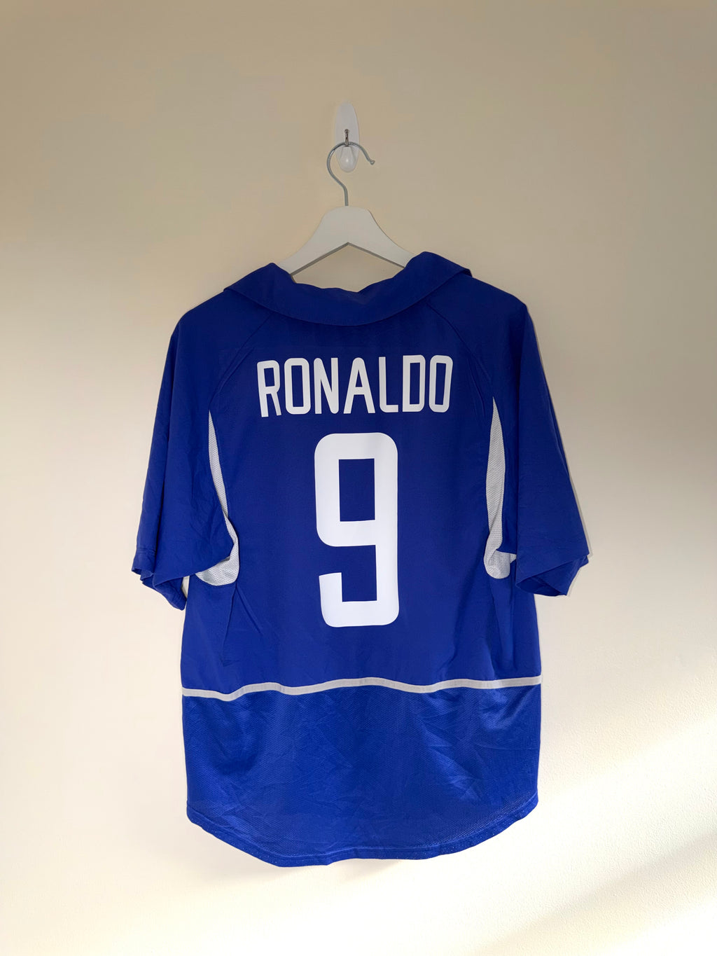 Brazil 2002 Away Shirt *RONALDO* M (8/10)