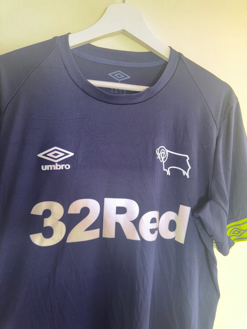 Derby County 2018/19 Away Shirt M (8.5/10)