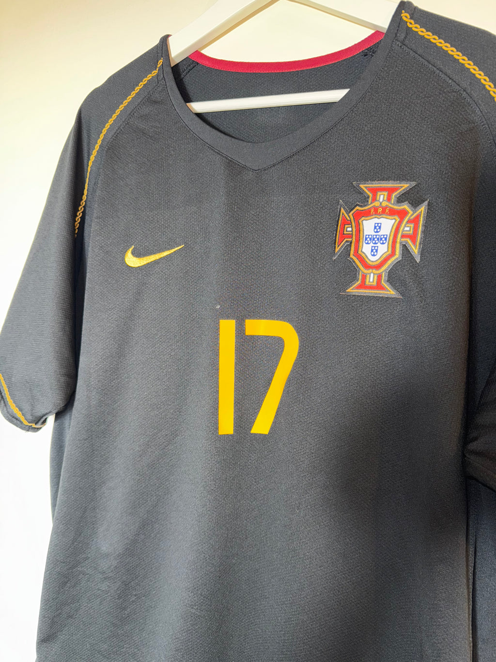 Portugal 2006/08 Away Football Shirt *C.RONALDO* L (8/10)