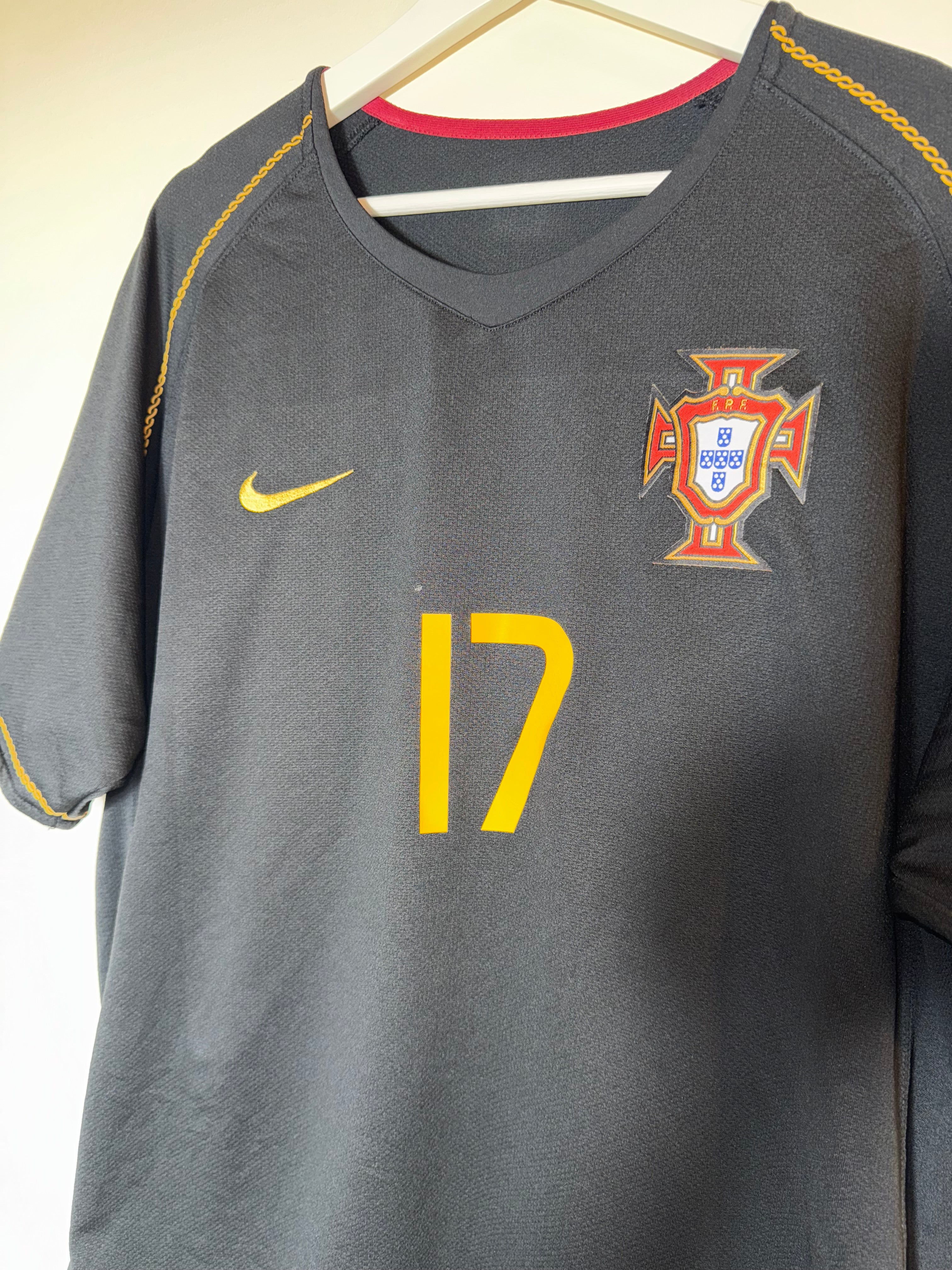 Portugal 2006/08 Away Football Shirt *C.RONALDO* L (8/10)
