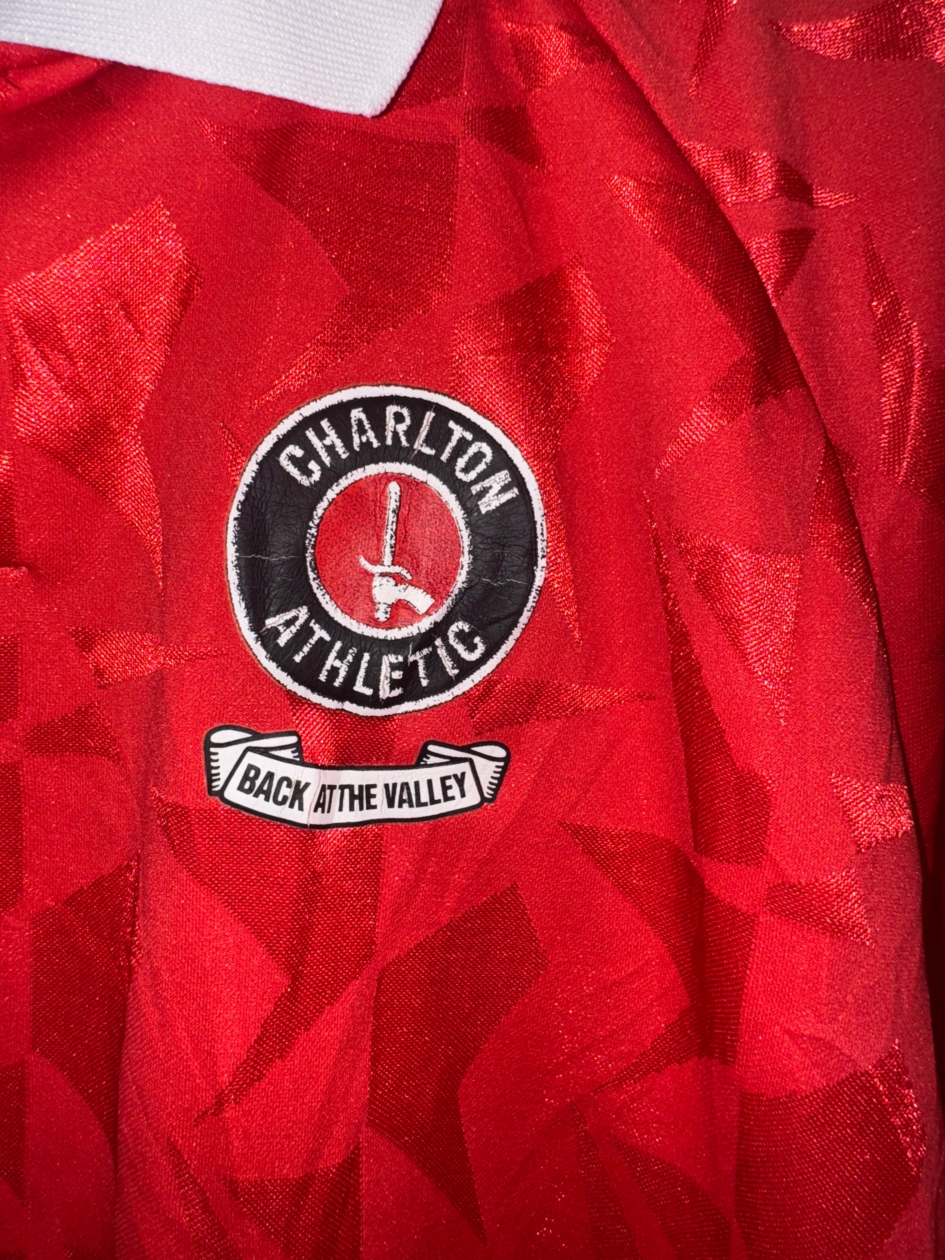 Charlton 1992/93 Home Shirt L (7.5/10)