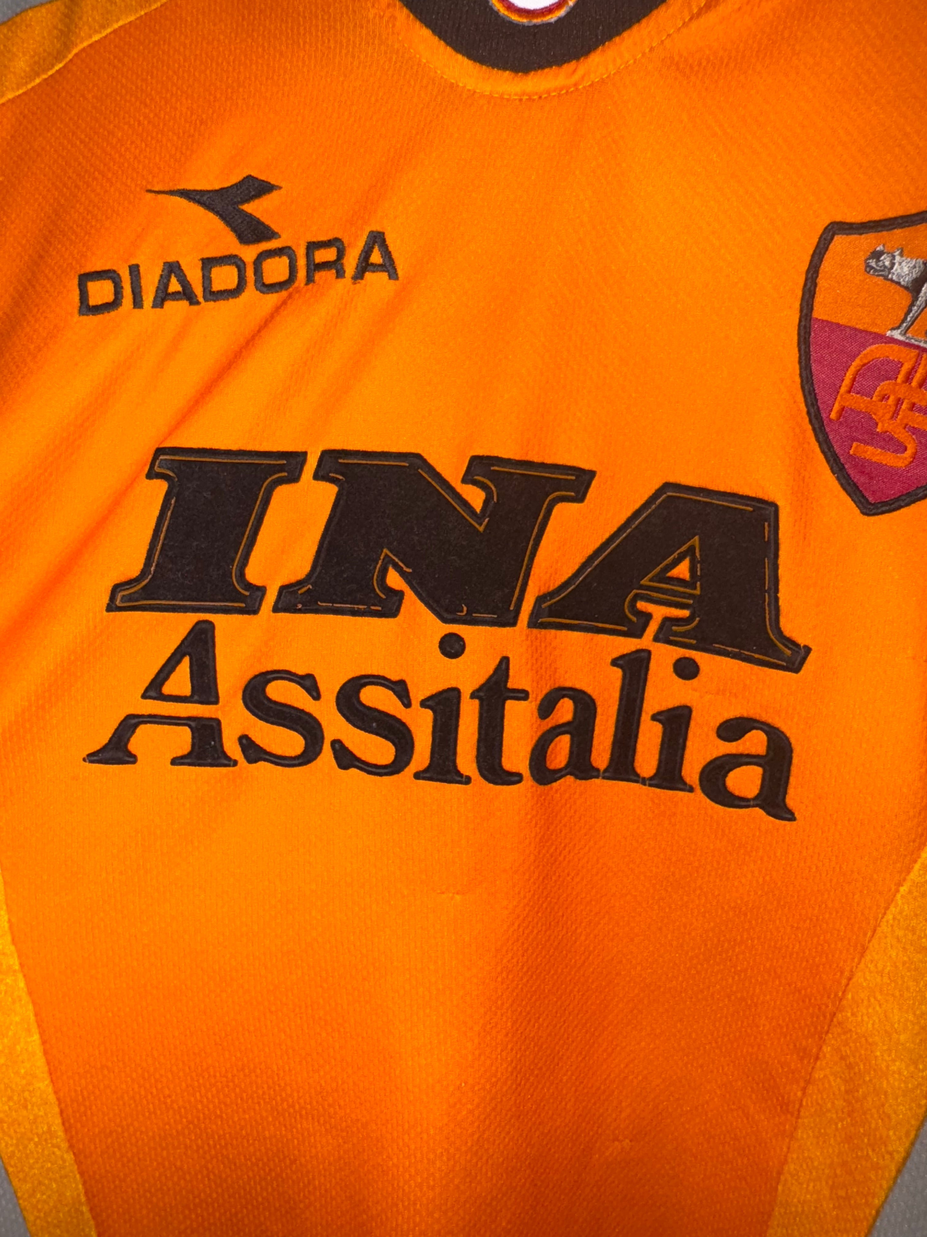 AS Roma 1998/99 Goalkeeper Football Shirt M (8/10)