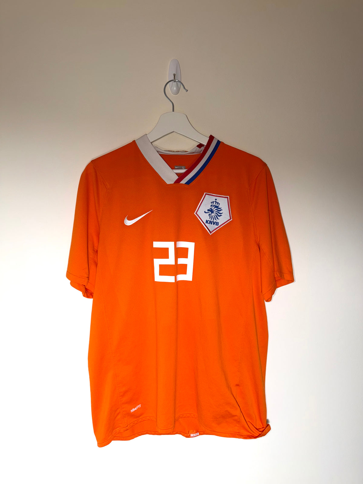 Netherlands 2008/10 Home Shirt *VAN DE VAART* L