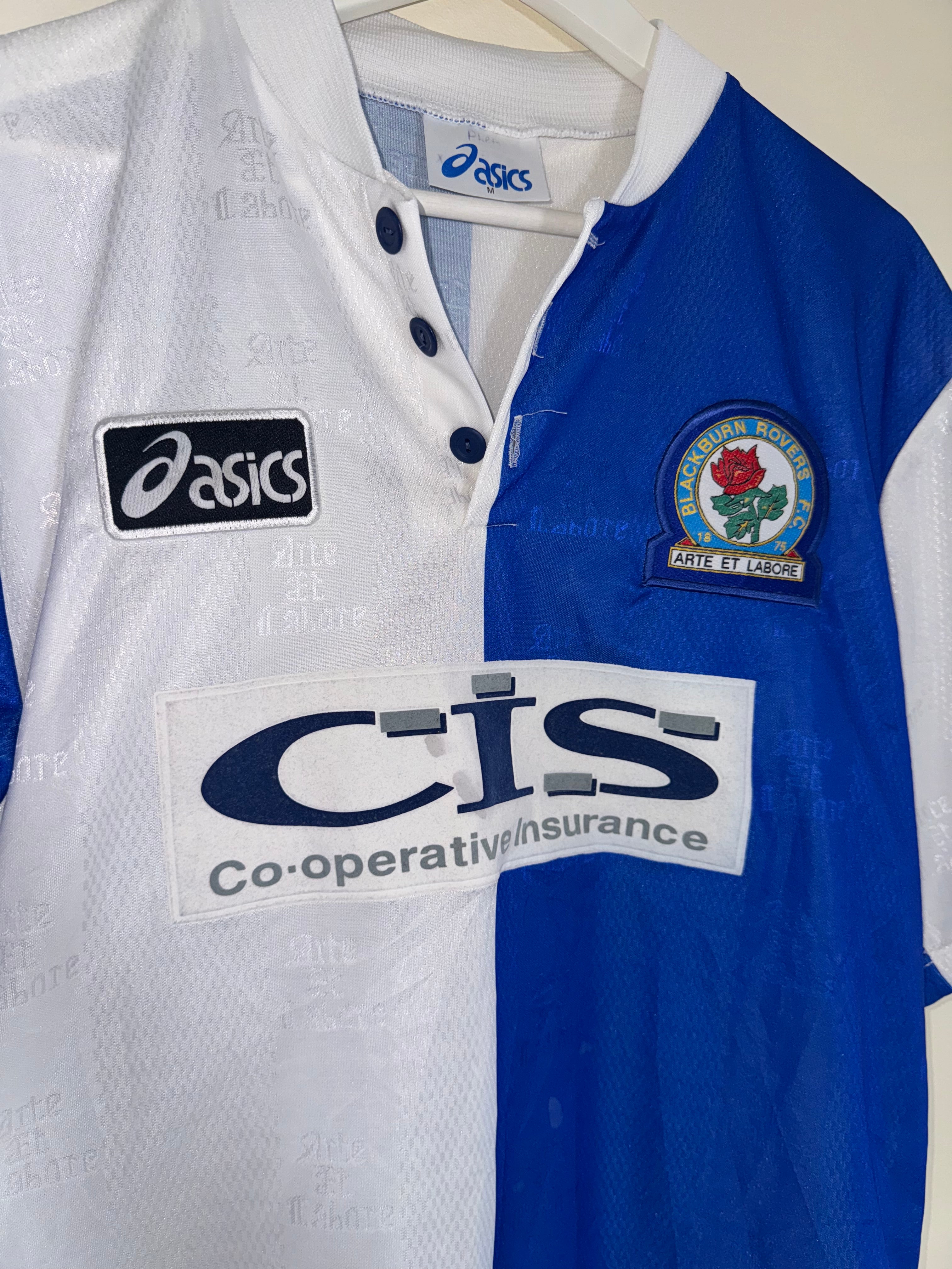 Blackburn Rovers 1996/98 Home Shirt M (6/10)