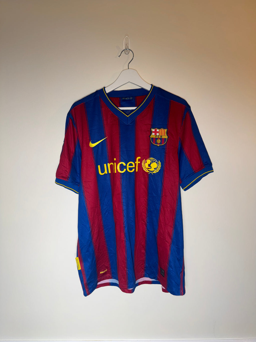FC Barcelona 2009/10 Home Football Shirt *IBRAHIMOVIC* Large (8/10)