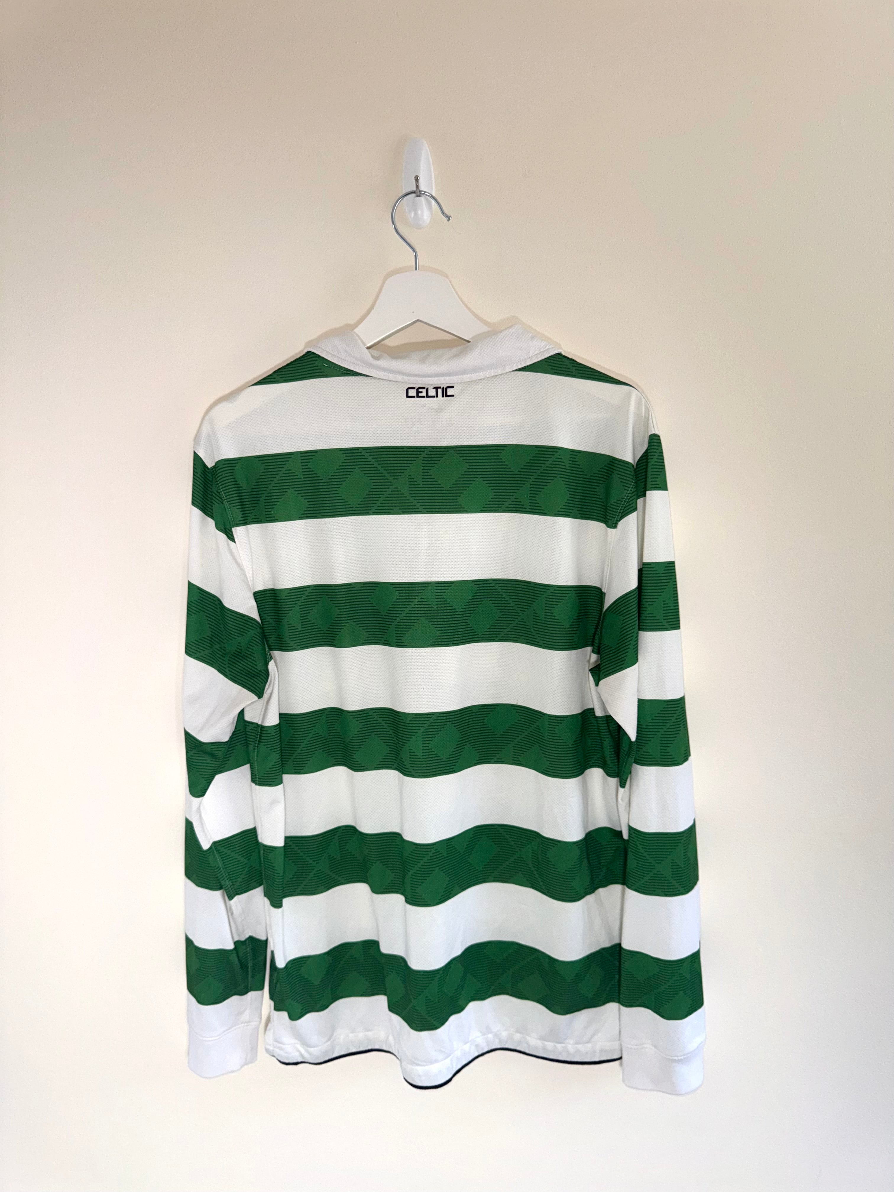 Celtic 2010/11 Home Shirt L/S M (9/10)
