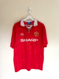 Manchester United 1992/94 Home Shirt L (8.5/10)